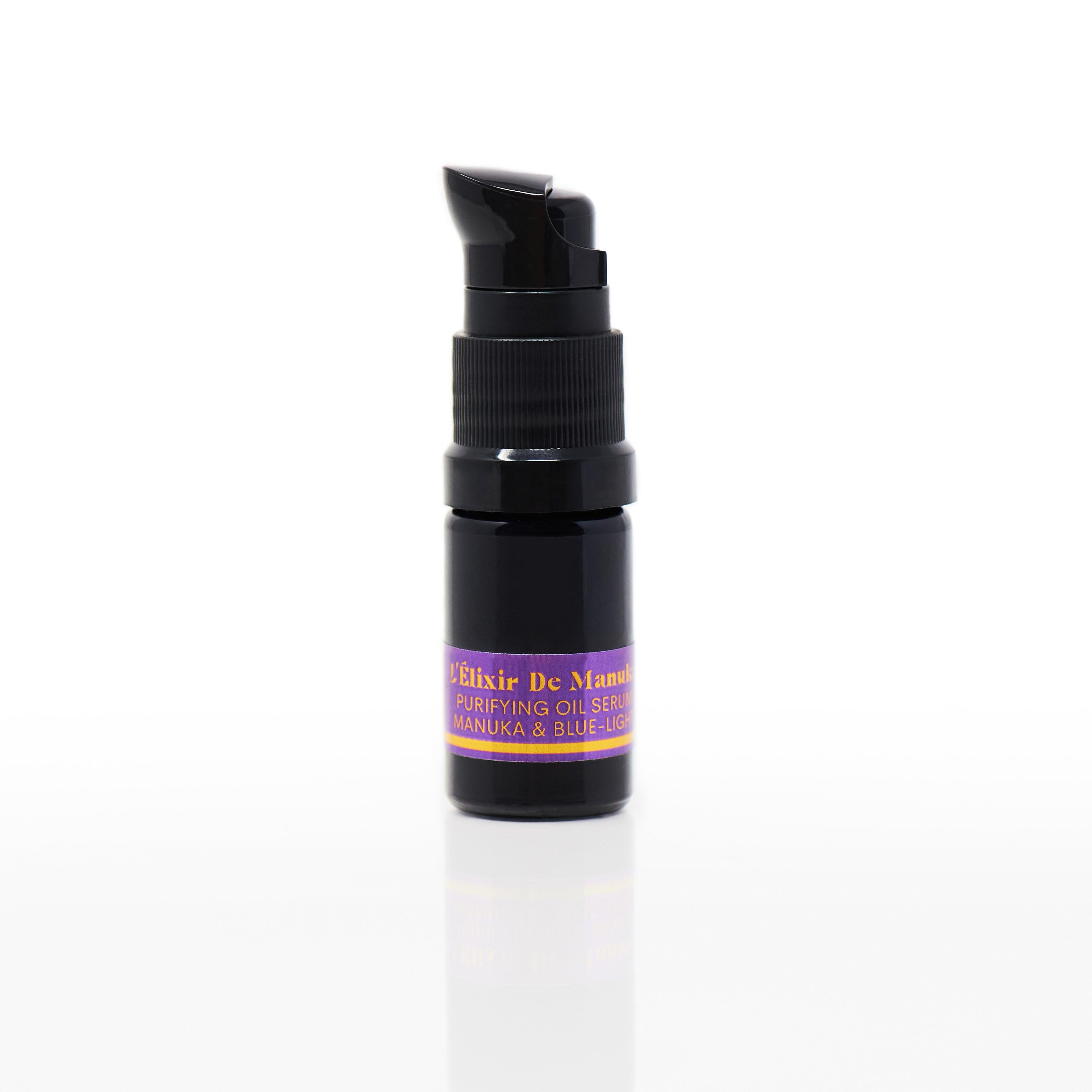 Manuka Purifying Oil Serum with Manuka & Bakuchiol - 5ml Anti-Aging Face Serum for Glowing Skin | Perfect for Night Routine & Dry Skin Care