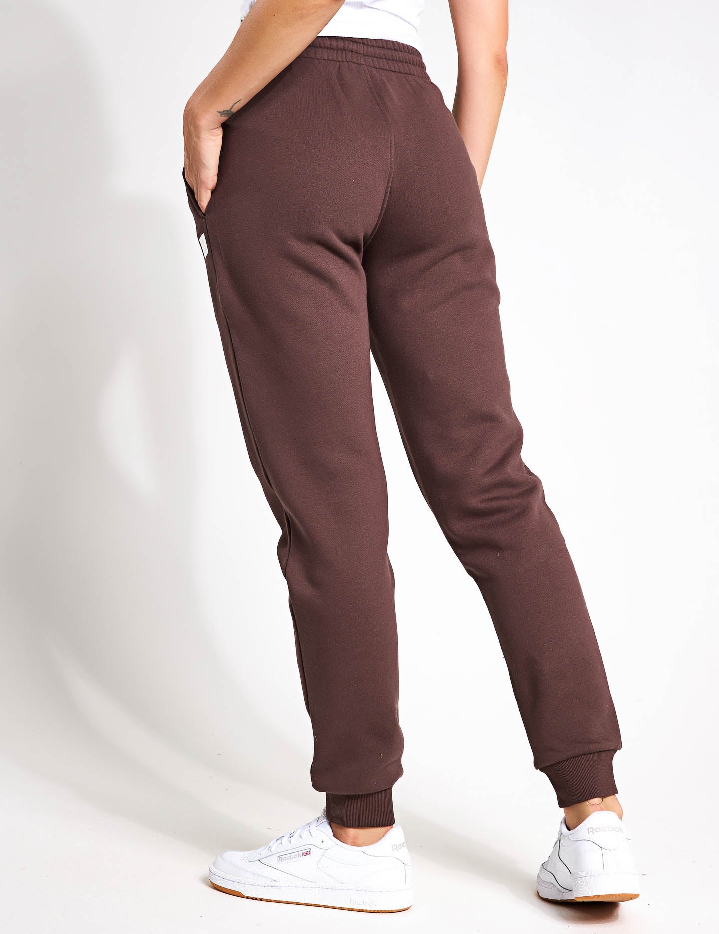 Millie Slim Fleece Track Pants for Women - Soft & Comfortable Joggers - Oak Color - Perfect for Yoga, Running & Lounge Wear