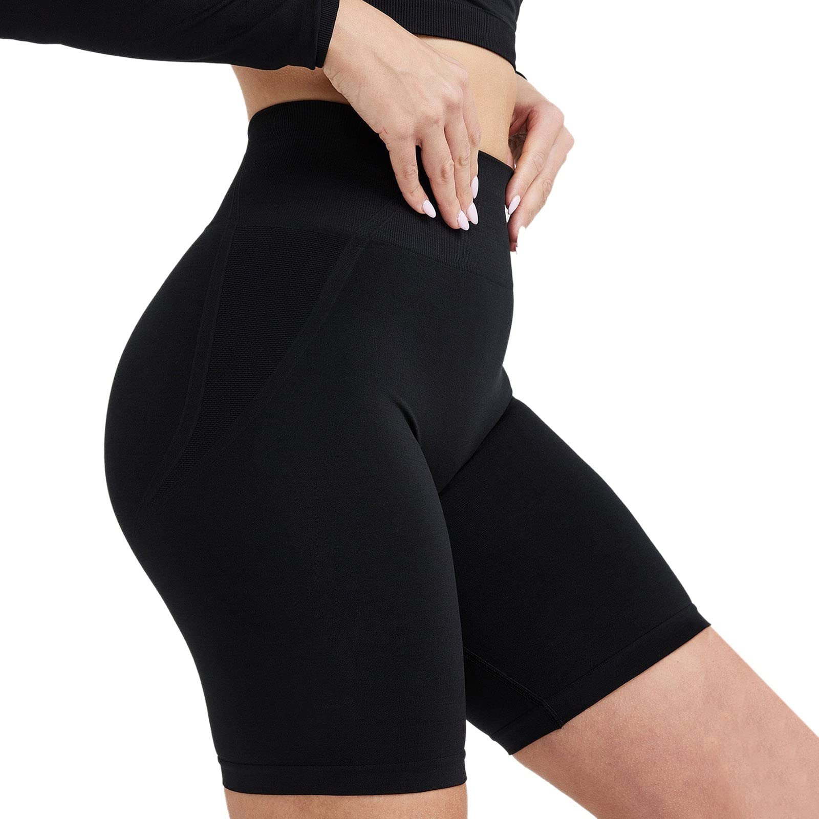 Best Women's High Waist Seamless Workout Shorts - Yoga, Biker & Running Athletic Shorts for Women - Perfect for Gym, Cycling & Lounge Wear