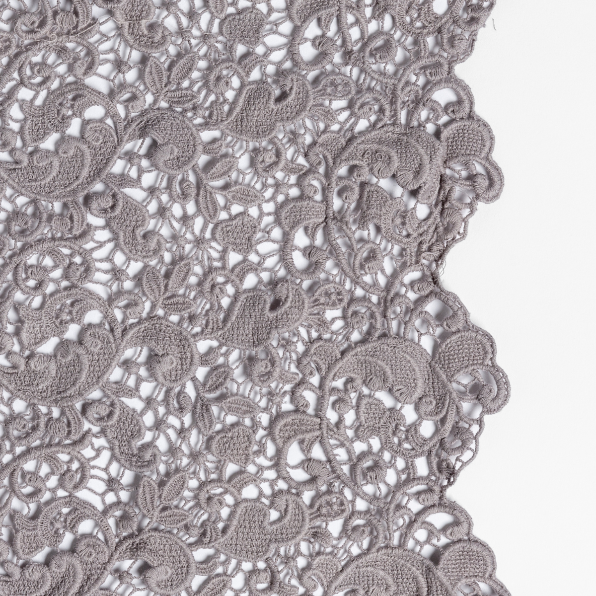 Allora Lace Pillowcase (Single) - Elegant Embroidered Cotton Pillow Cover for Bedroom Decor | Perfect for Guest Rooms, Weddings & Luxury Home Styling