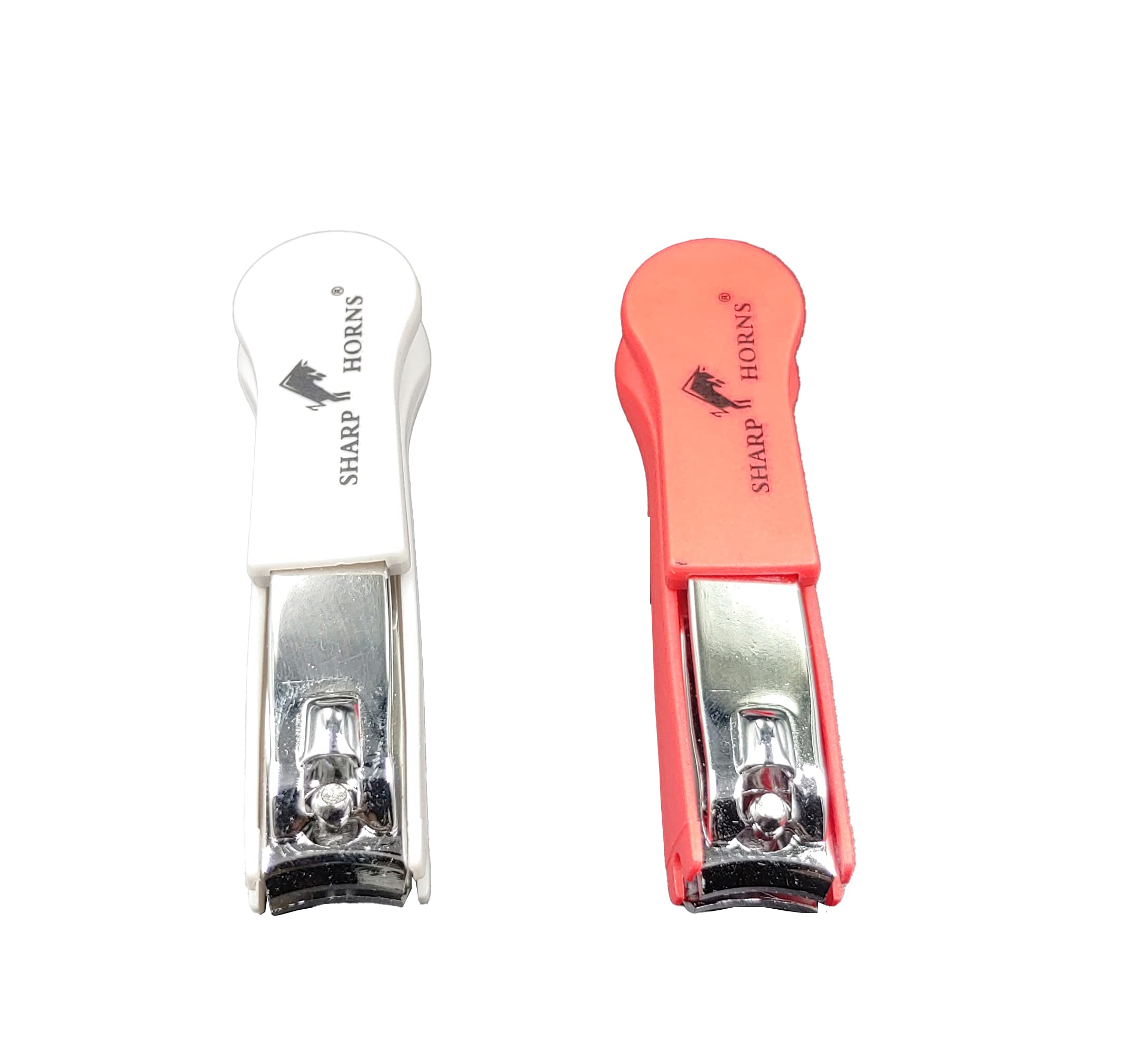 Premium Stainless Steel Nail Clipper Set for Women & Men - Professional Toe & Finger Nail Trimmers (2-Piece) - Perfect for Home, Travel & Salon Use