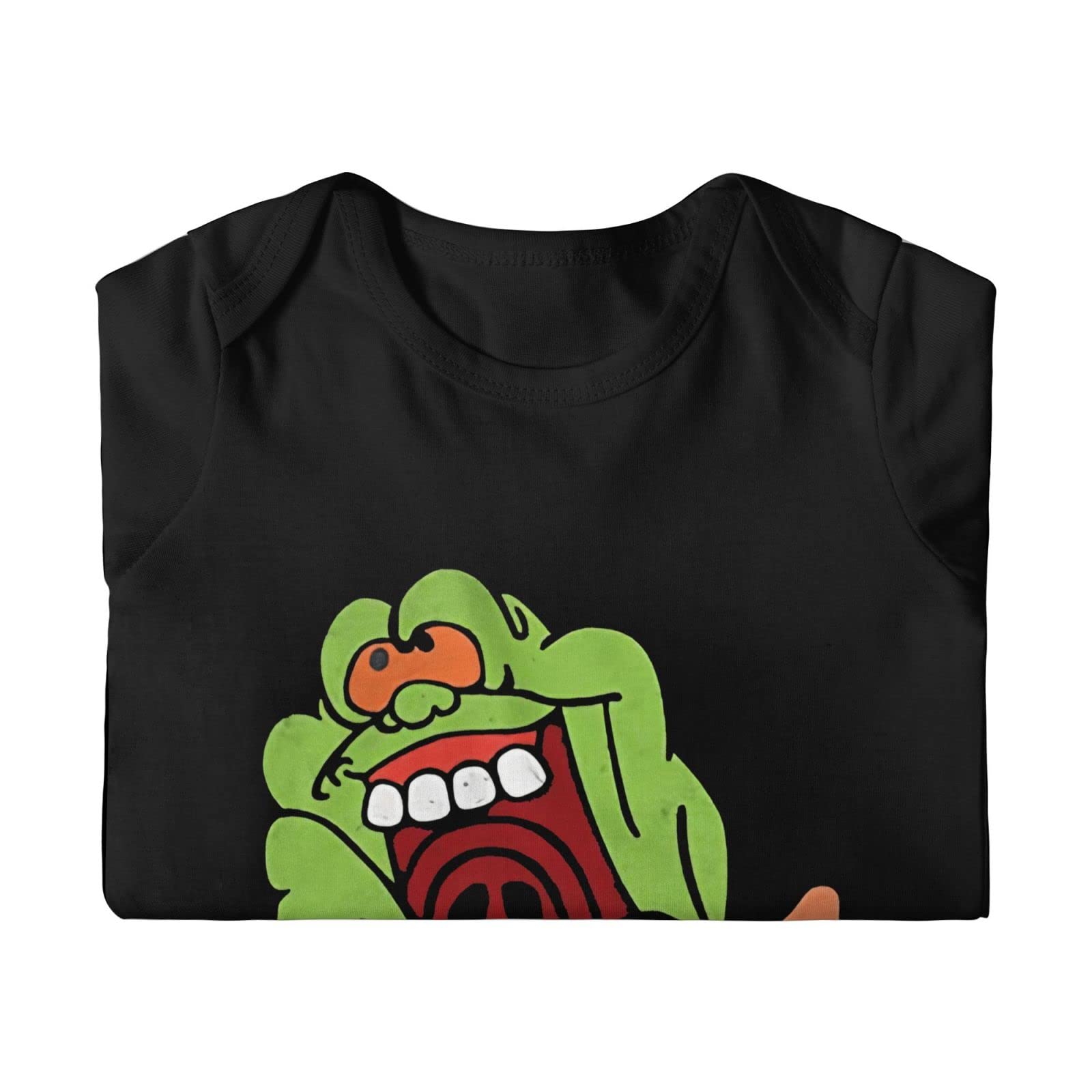 Ghostbusters Baby Onesie - Newborn Romper Unisex Short-Sleeve Bodysuit | 3D Printed Cotton Jumpsuit | Soft & Cute Outfit for 6-Month-Old Baby Girls & Boys | Perfect for Halloween, Cosplay & Everyday Wear