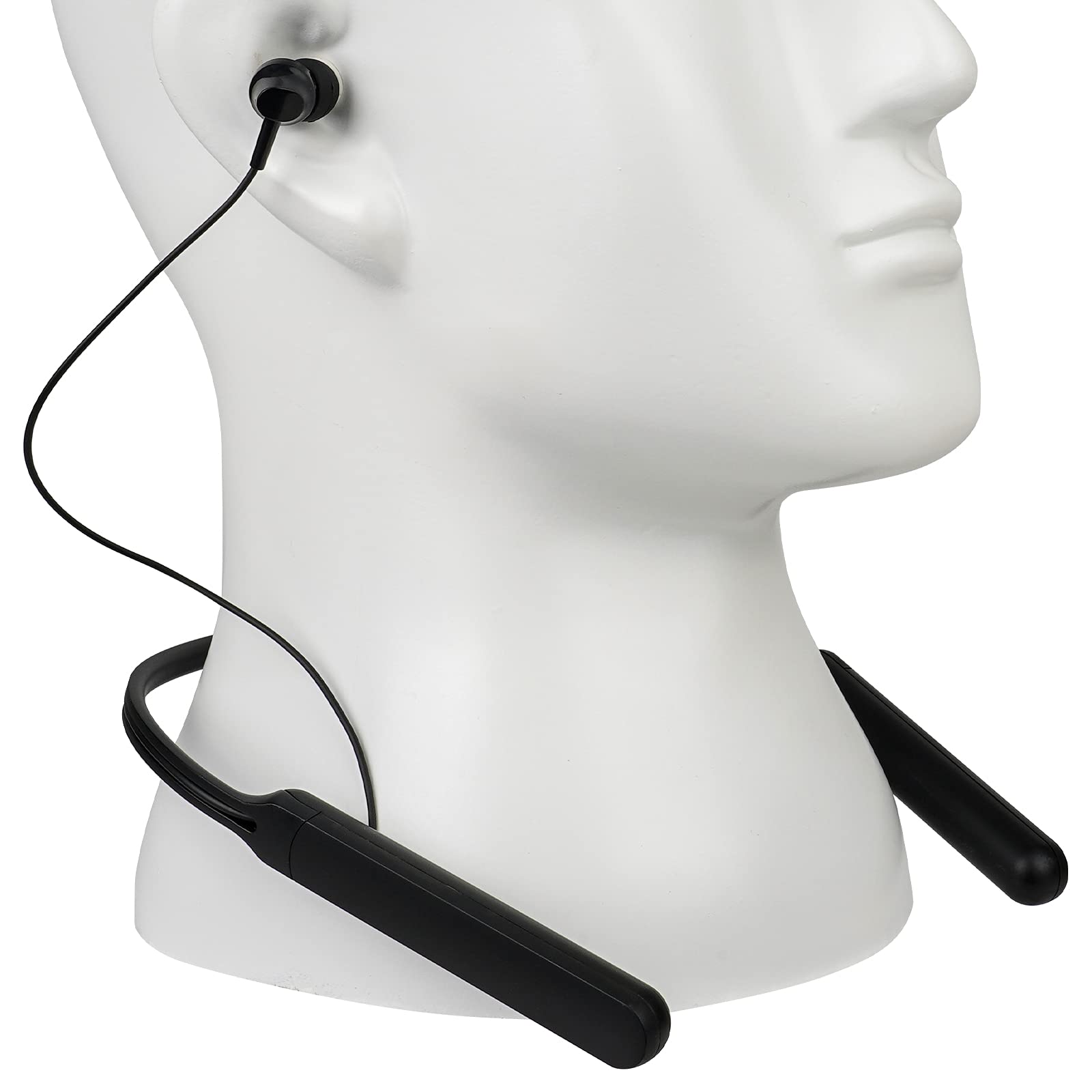 Retekess TR108 Wireless FM Radio Headphones with Digital Display - Stereo FM Radio, Hands-Free Calling, Rechargeable Battery - Perfect for Walking, Jogging, Commuting & Outdoor Activities (Neckband Style)