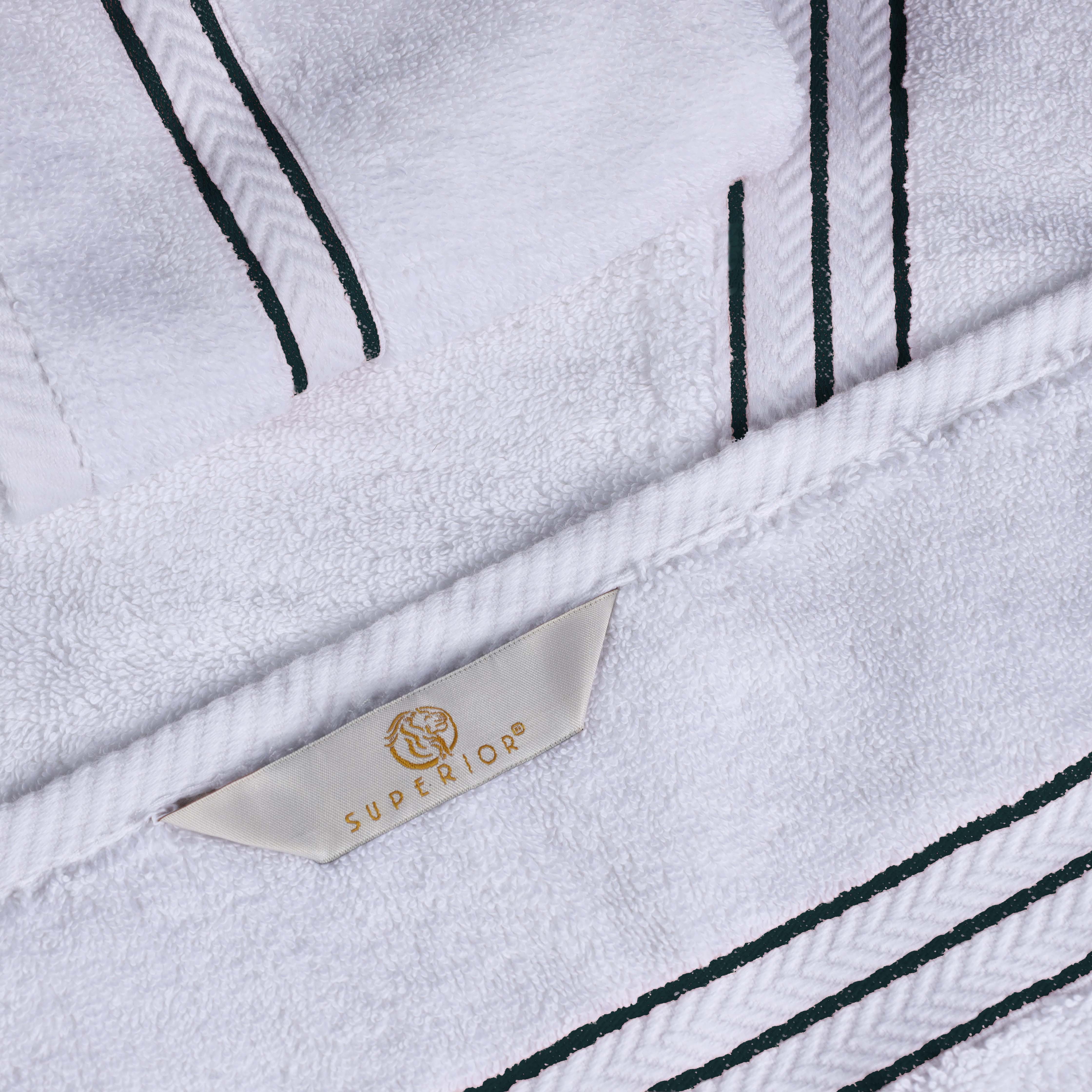 Premium Turkish Cotton 4-Piece Bath Towel Set - Ultra Soft, Absorbent & Quick-Drying for Spa, Gym & Luxury Bathroom Use