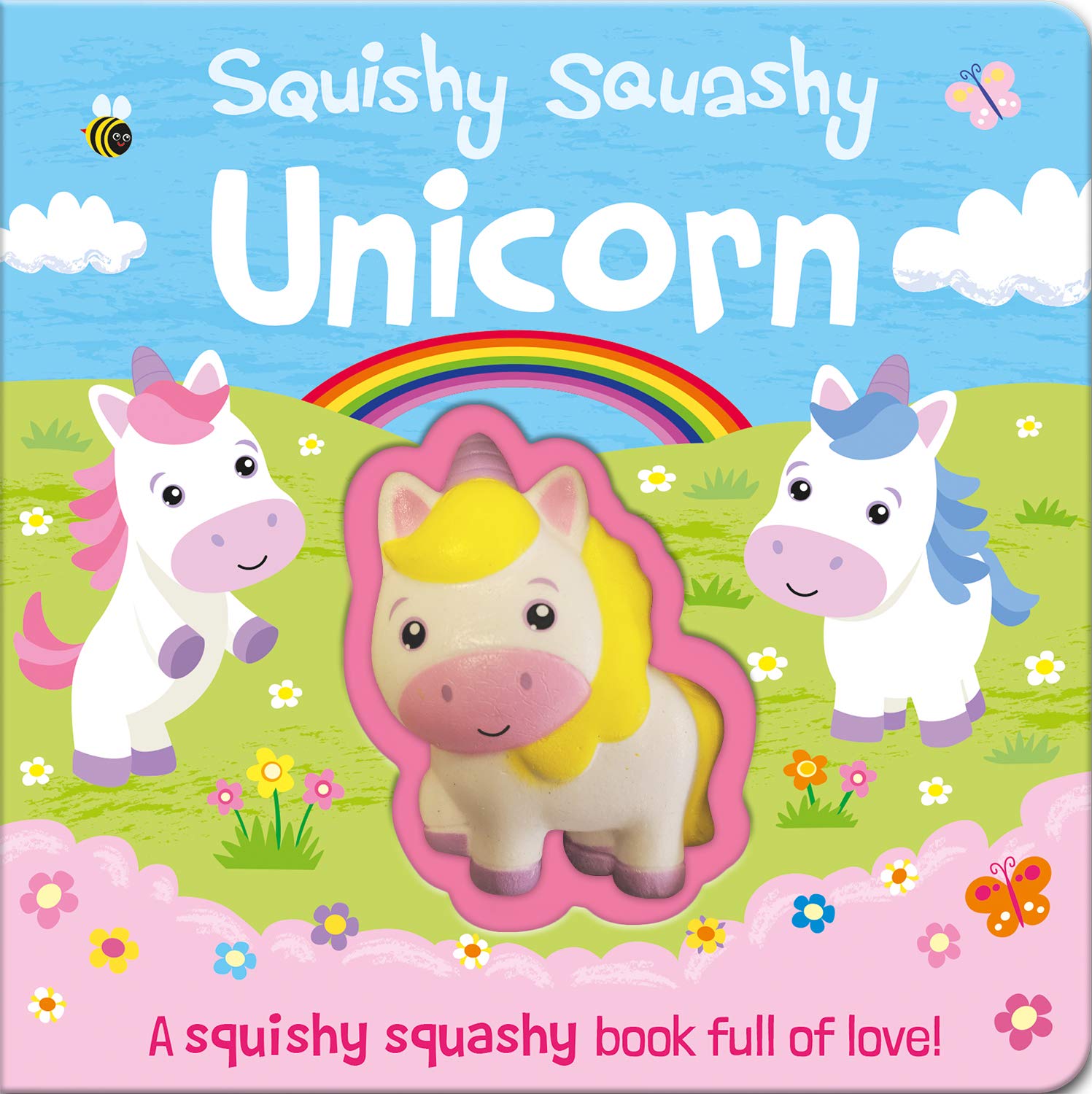 Squishy Squashy Unicorn Plush Toy - Soft & Huggable Stuffed Animal for Kids, Cute Collectible Gift for Girls & Boys - Perfect for Cuddling, Playtime & Nursery Decor