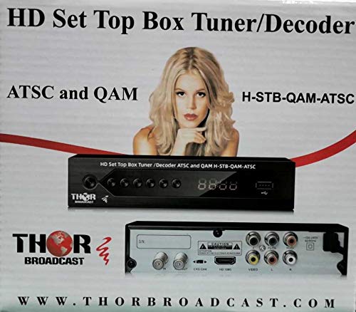 4K Ultra HD Digital TV Set Top Box Tuner Decoder - Watch Live TV & Streaming Channels | Perfect for Home Entertainment & Cable Replacement