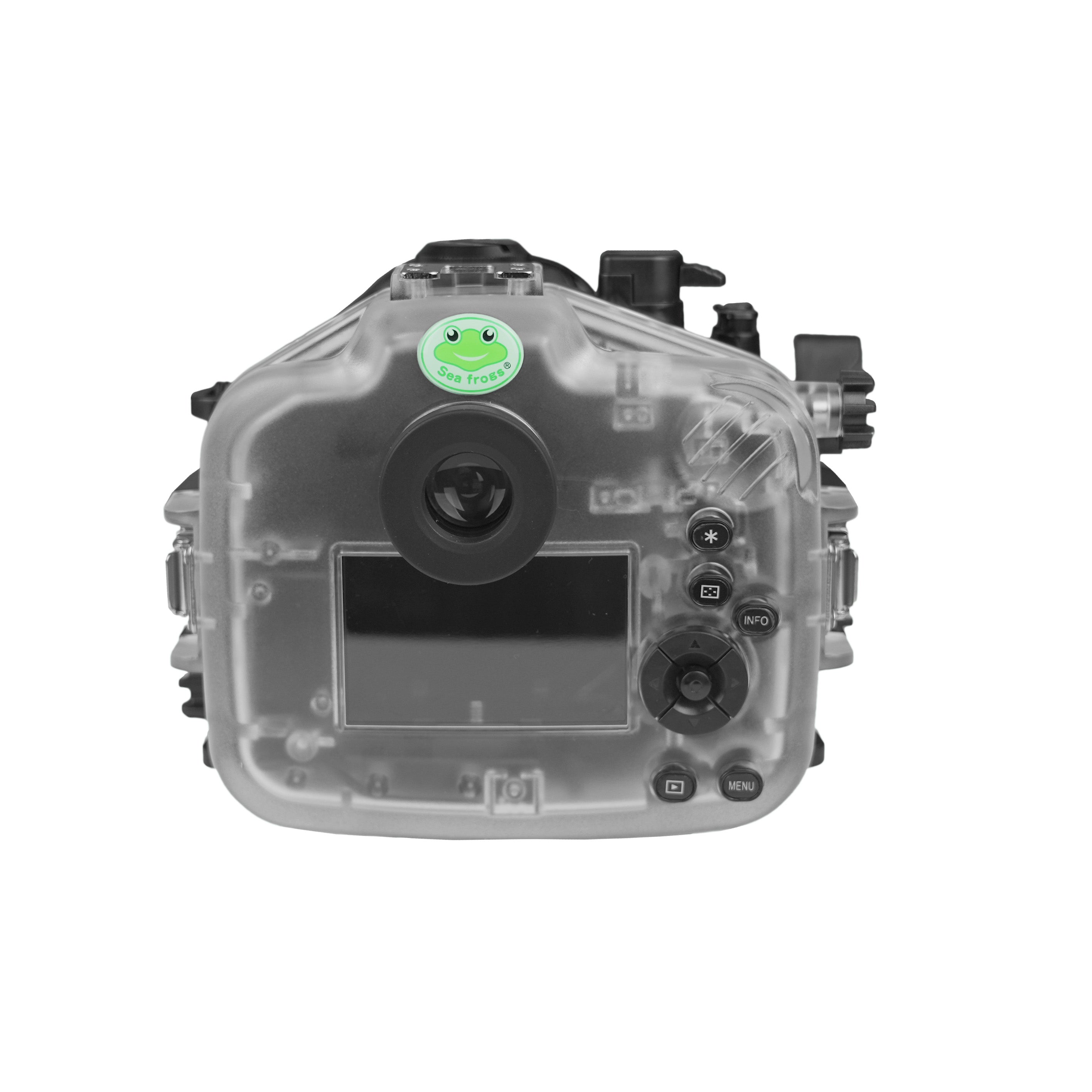 Sea Frogs 40m/130ft Underwater Housing for Canon EOS R50 with 6