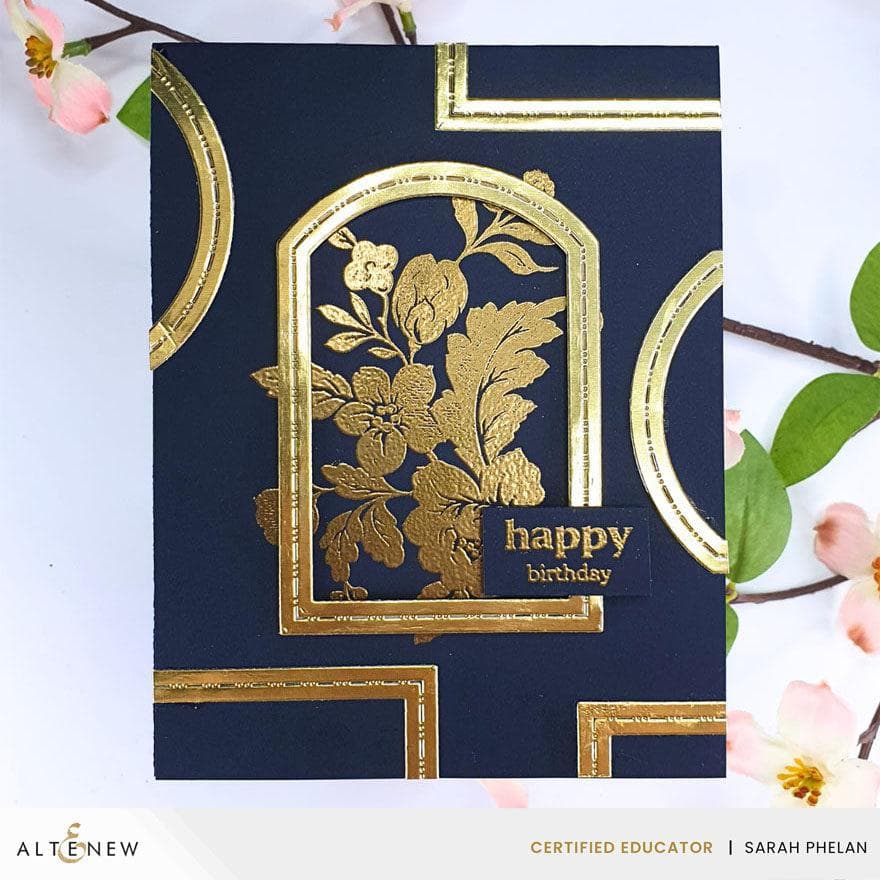 Mini Delight: Royal Frame Stamp & Die Set for Card Making, Scrapbooking & DIY Crafts | Perfect for Greeting Cards, Invitations & Home Decor