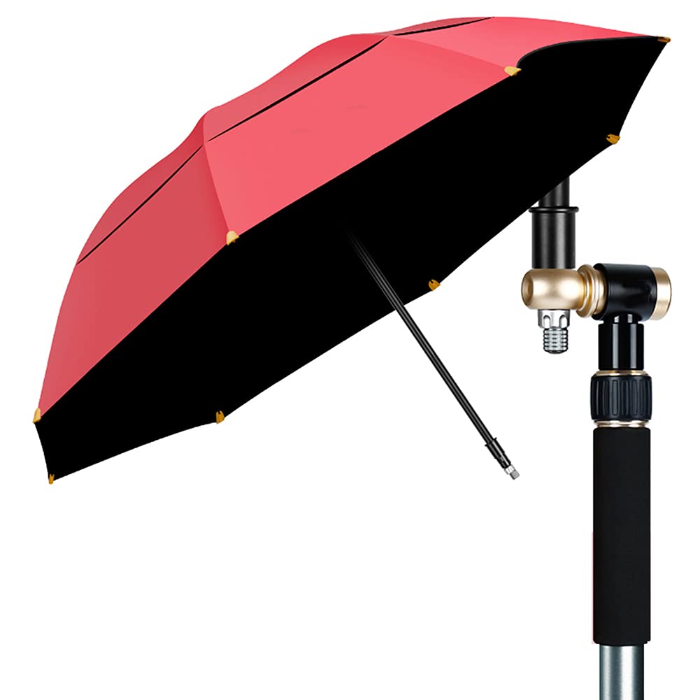 Portable Beach Umbrella with UV Protection & Windproof Design - Sand Anchor, Adjustable Aluminum Pole & Carry Bag for Outdoor Use | Perfect for Beach, Patio, Garden, Fishing & Picnics