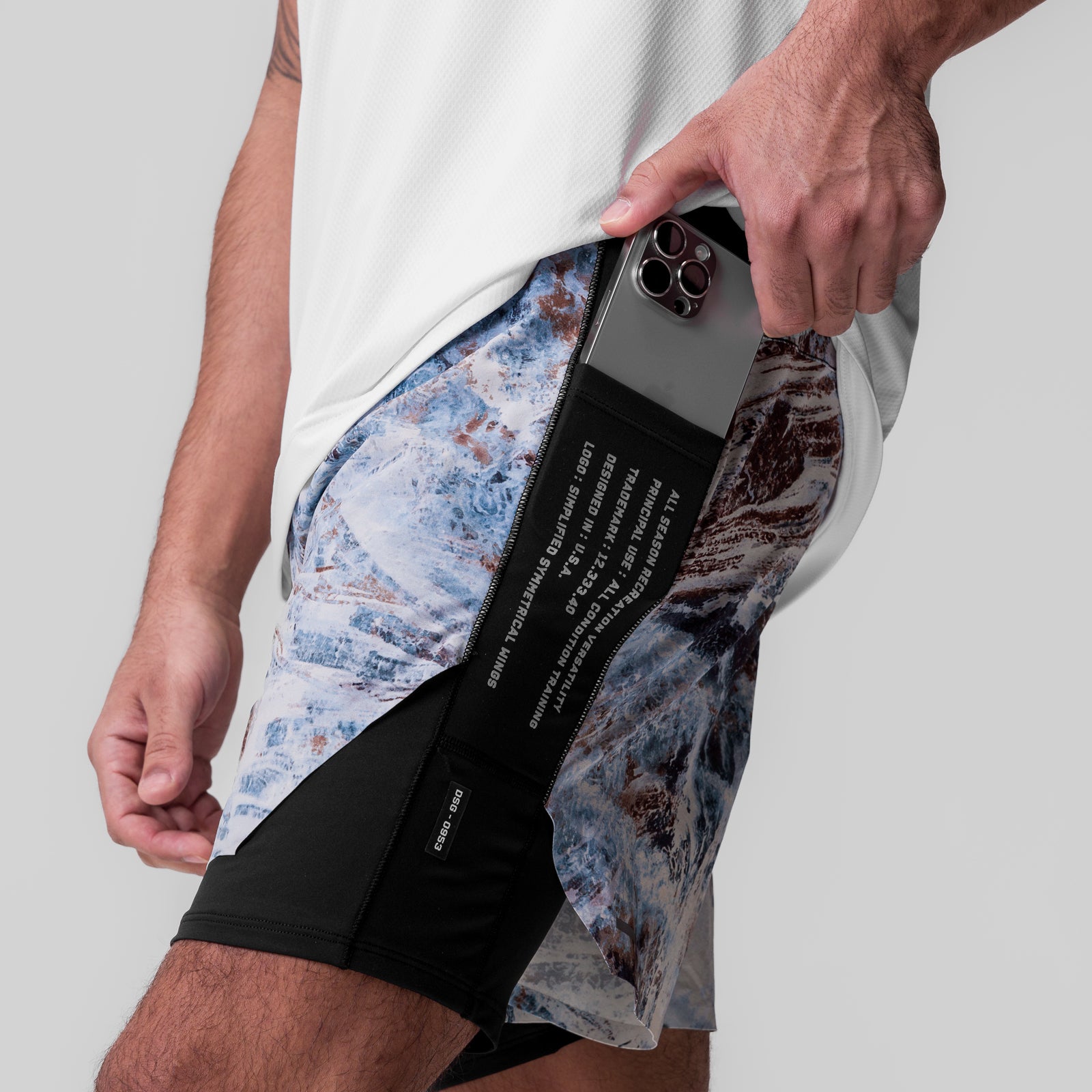 ASRV Men's Aerotex Hybrid Short 5
