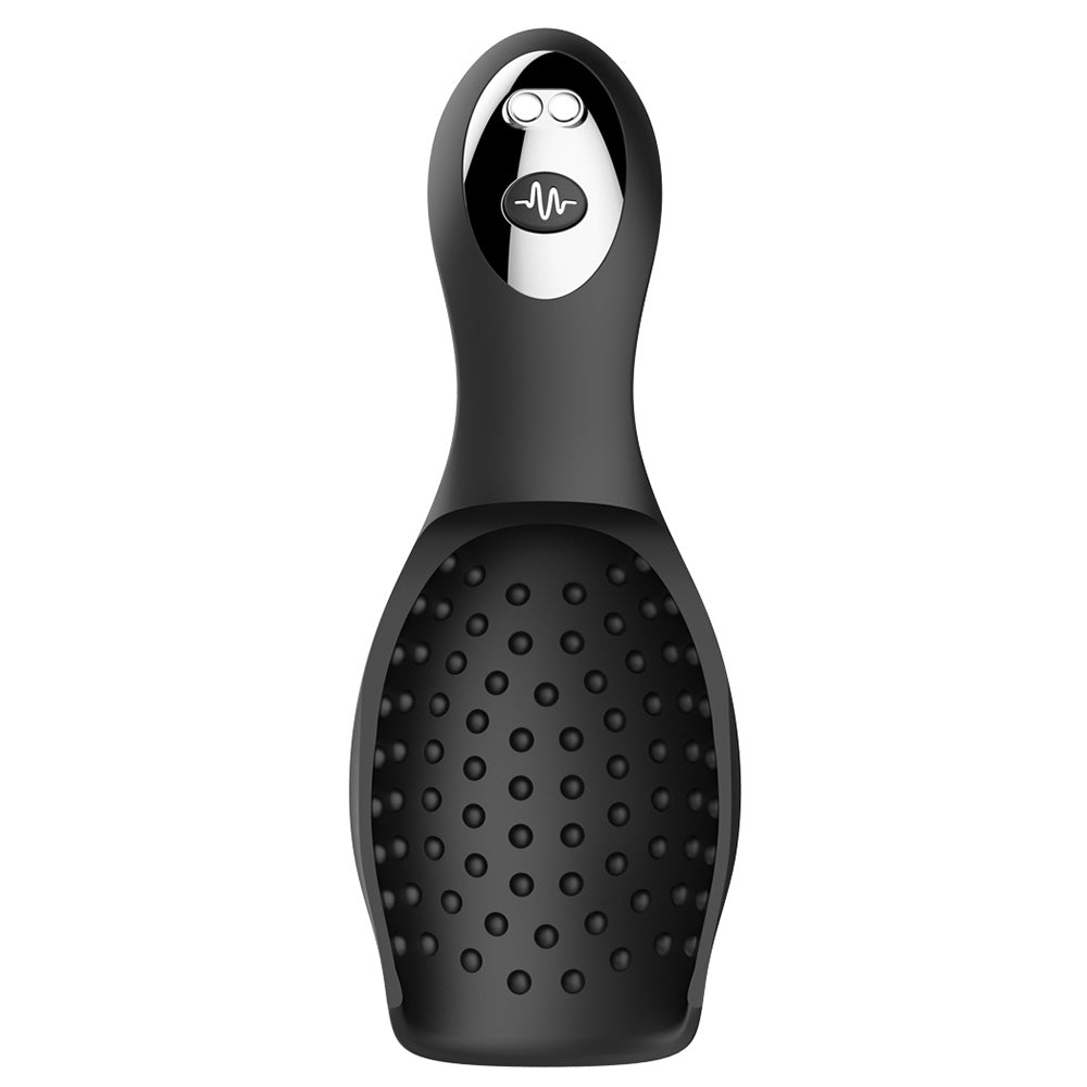 Aphrodisia Head Pleaser - Powerful Vibrating Silicone Penis Stroker for Men - Enhance Solo Play & Couples Intimacy