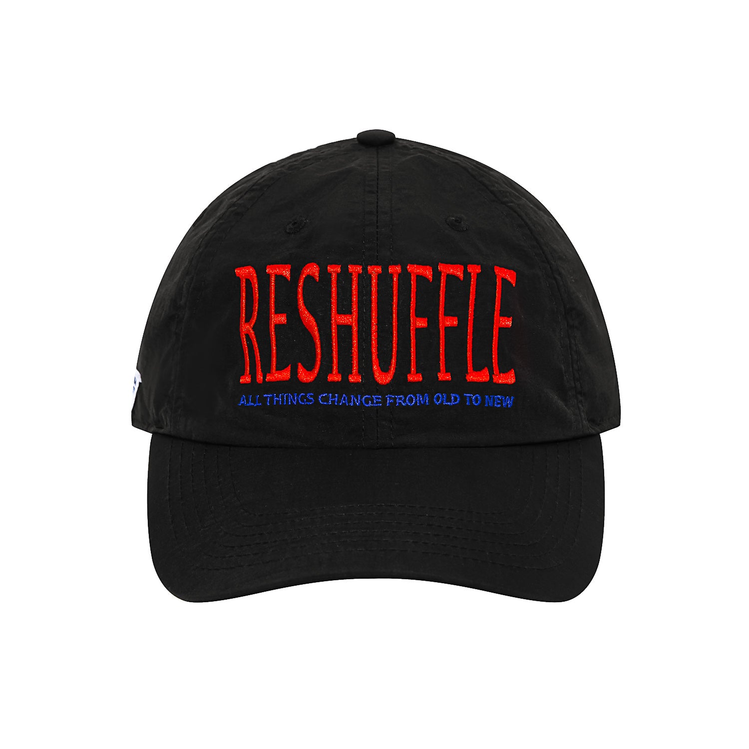 NEUTRAL SOCIETY RESHUFFLE Dad Hat - Black Baseball Cap for Men & Women - Perfect for Casual Wear, Outdoor Activities and Sports