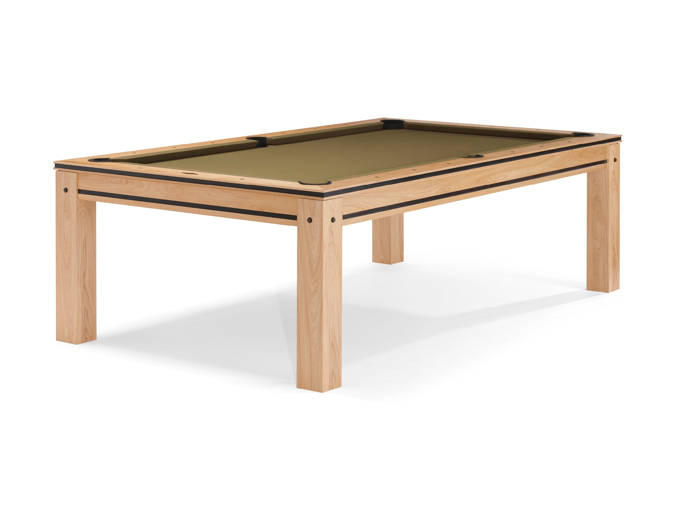 Brunswick Hickory Pool Table - Professional 8-Foot Billiard Table for Home Game Rooms & Bars | Durable Hardwood Construction for Classic Style & Performance