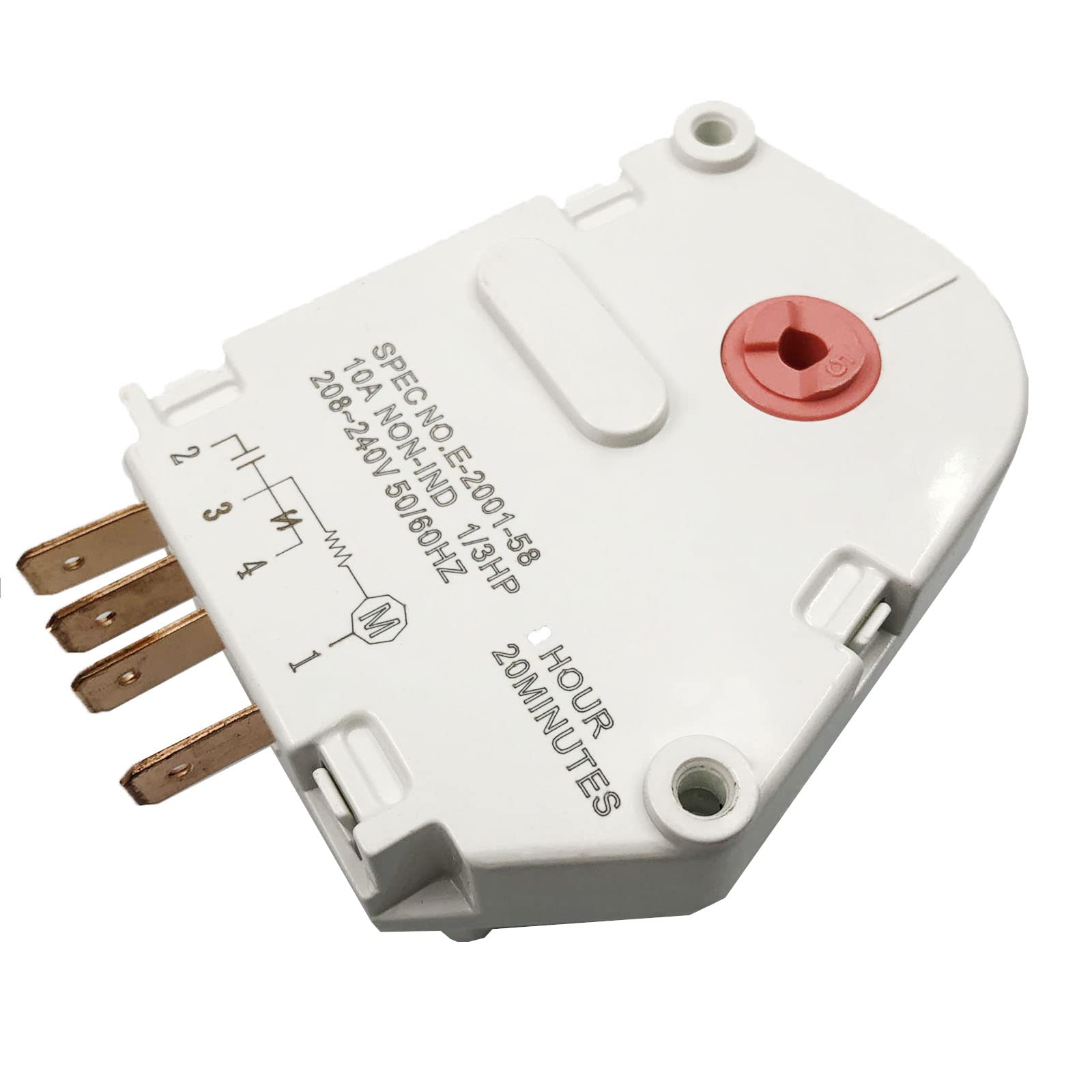 FainWan 5304518034 Refrigerator Defrost Timer Replacement for Electrolux Frigidaire - Keep Your Fridge Running Smoothly for Fresh Food Storage