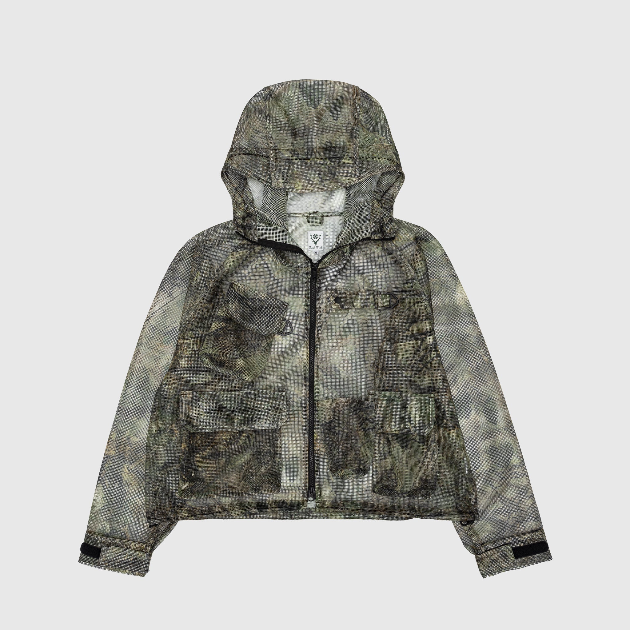 Heavyweight Mesh Bush Trek Jacket for Men - Durable Outdoor Hiking & Camping Gear - Breathable & Water-Resistant for Adventure Travel