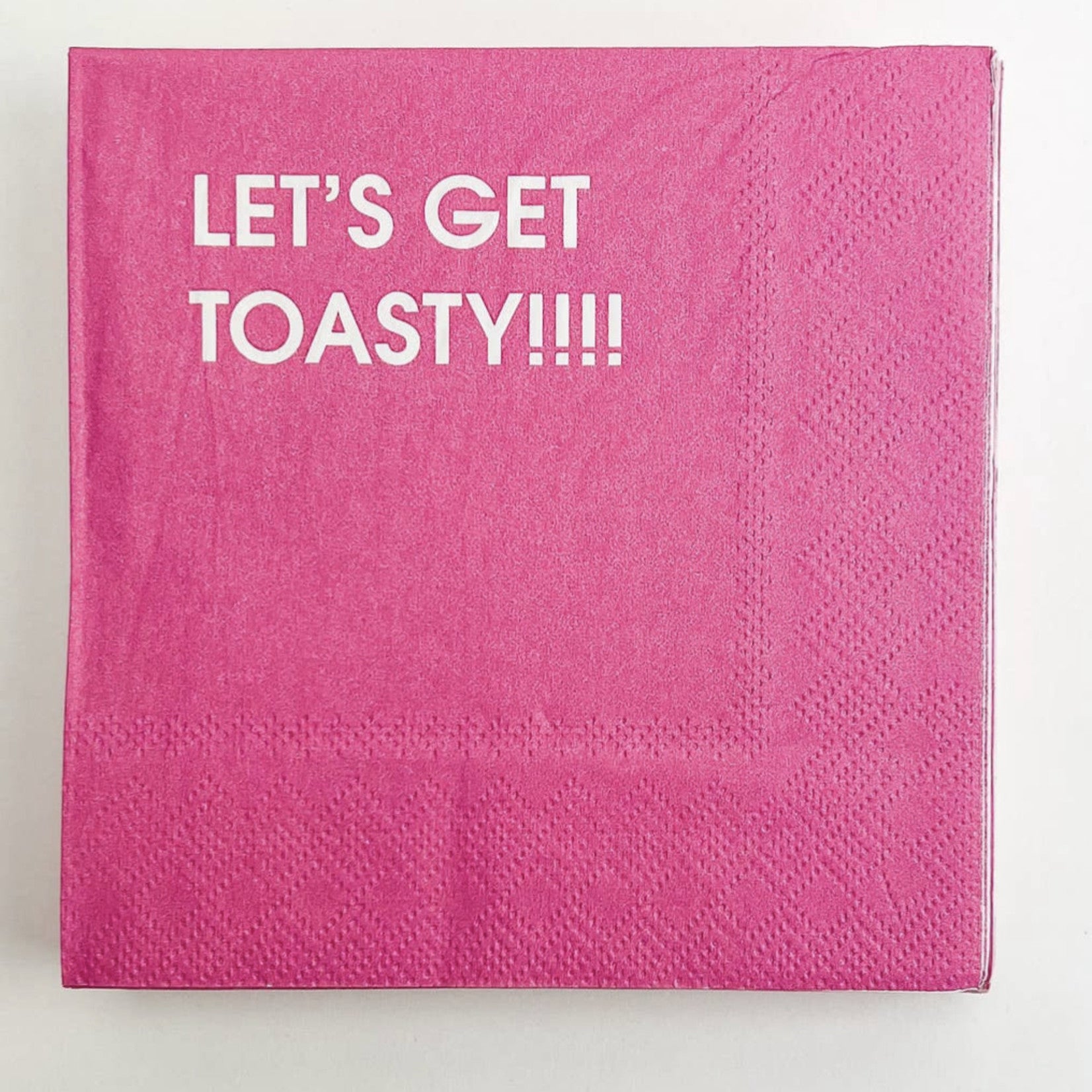 Chez Gagne Premium Cocktail Napkins - 50-Pack Elegant Disposable Drink Napkins for Parties, Weddings & Home Bar Use