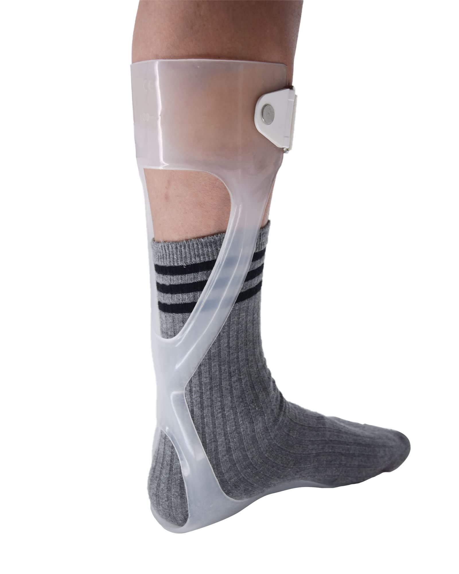 AFO Foot Drop Brace - Ankle Foot Orthosis for Stroke & Hemiplegia Patients - Left/Right Foot Support for Men & Women - Large Size Right Foot - Ideal for Walking, Running & Daily Mobility Assistance
