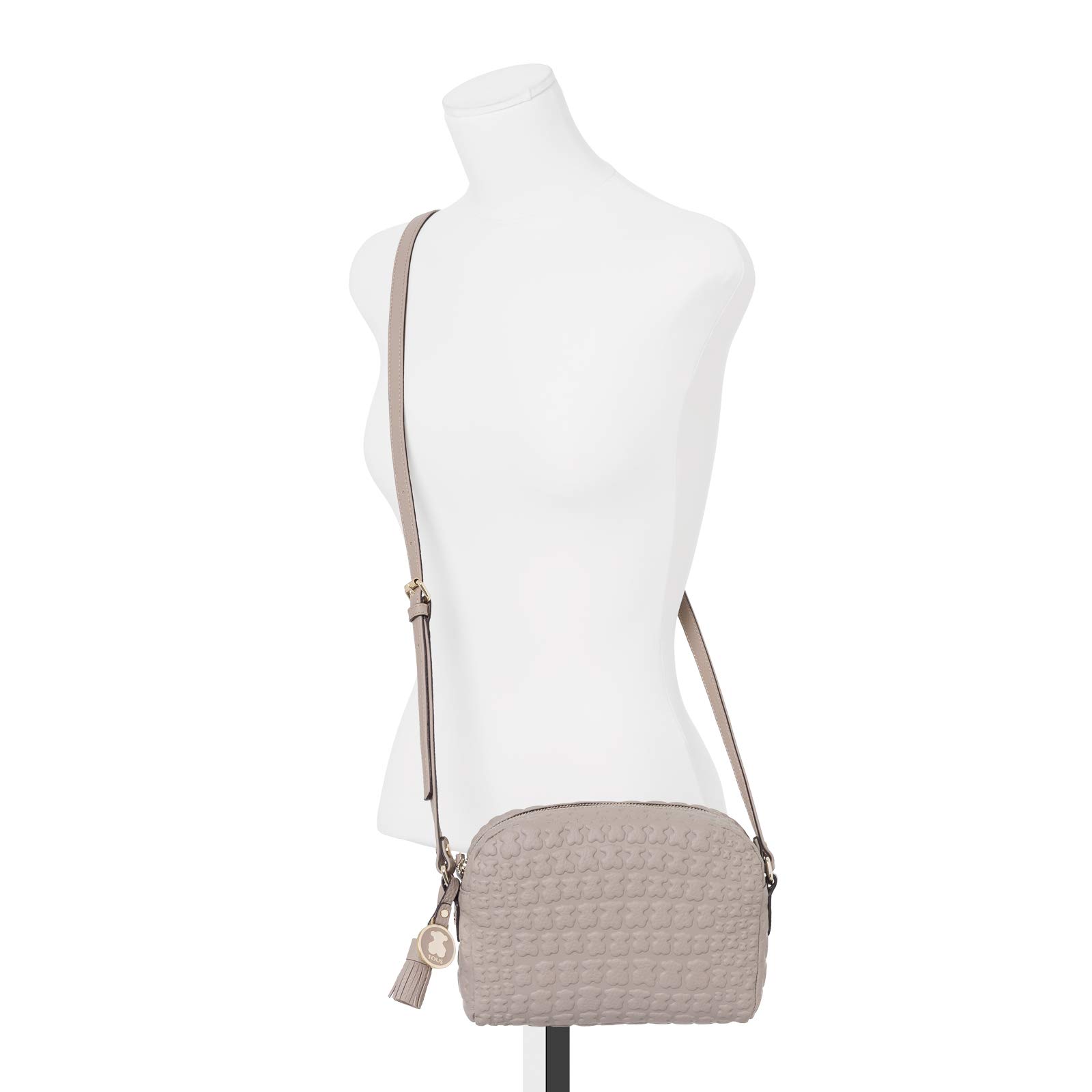 TOUS Sherton Crossbody Bag for Women - Stylish Leather Shoulder Purse with Adjustable Strap, Perfect for Work, Travel & Everyday Use