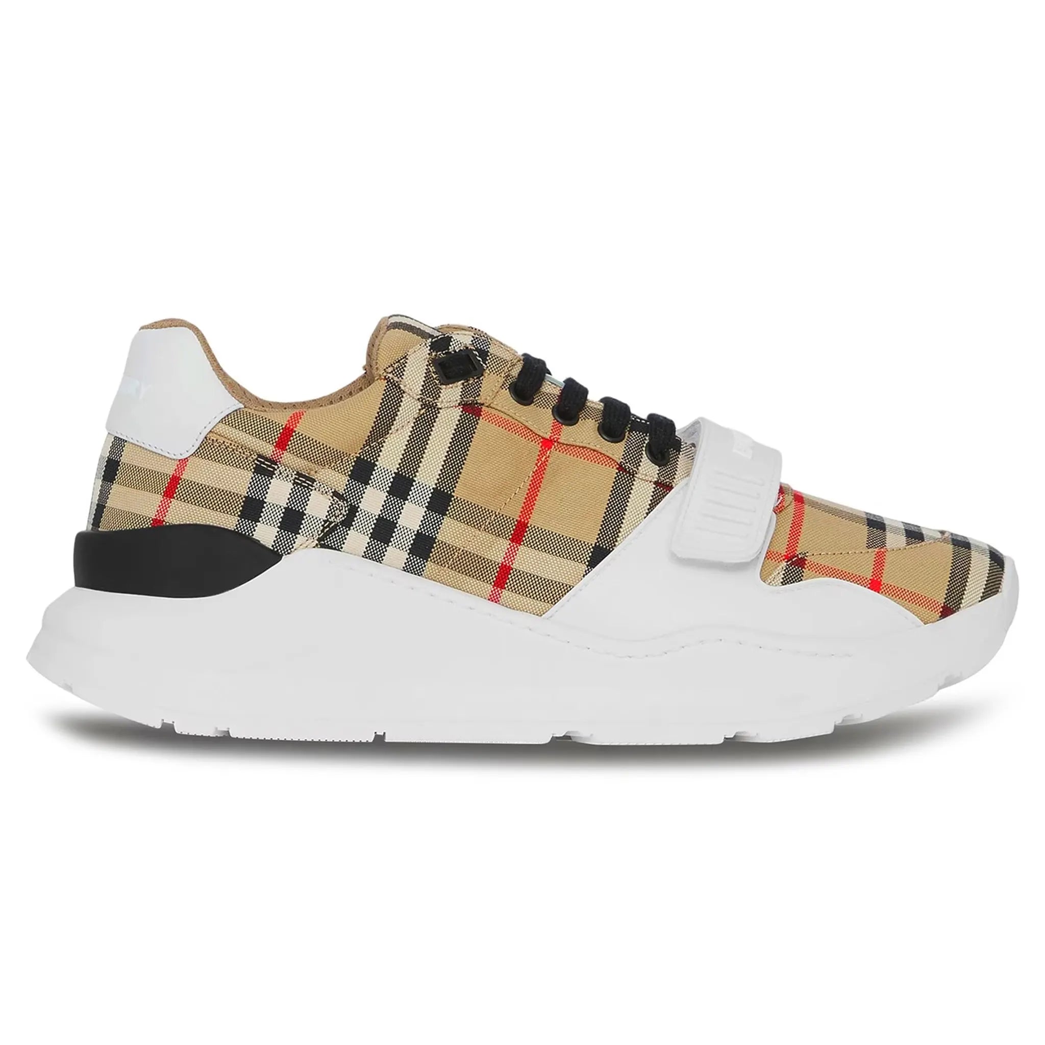 Burberry Vintage Check Cotton Sneakers - Classic Plaid Casual Shoes for Men & Women | Perfect for Everyday Wear, Travel & Street Style Fashion