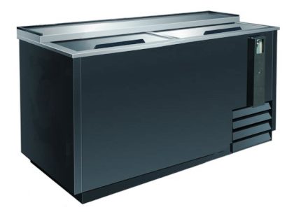 Servware BC 50HC Horizontal Bottle Cooler with Two Lids - 50 Can Capacity - Perfect for Parties, BBQs, and Outdoor Events (NRE #009031)