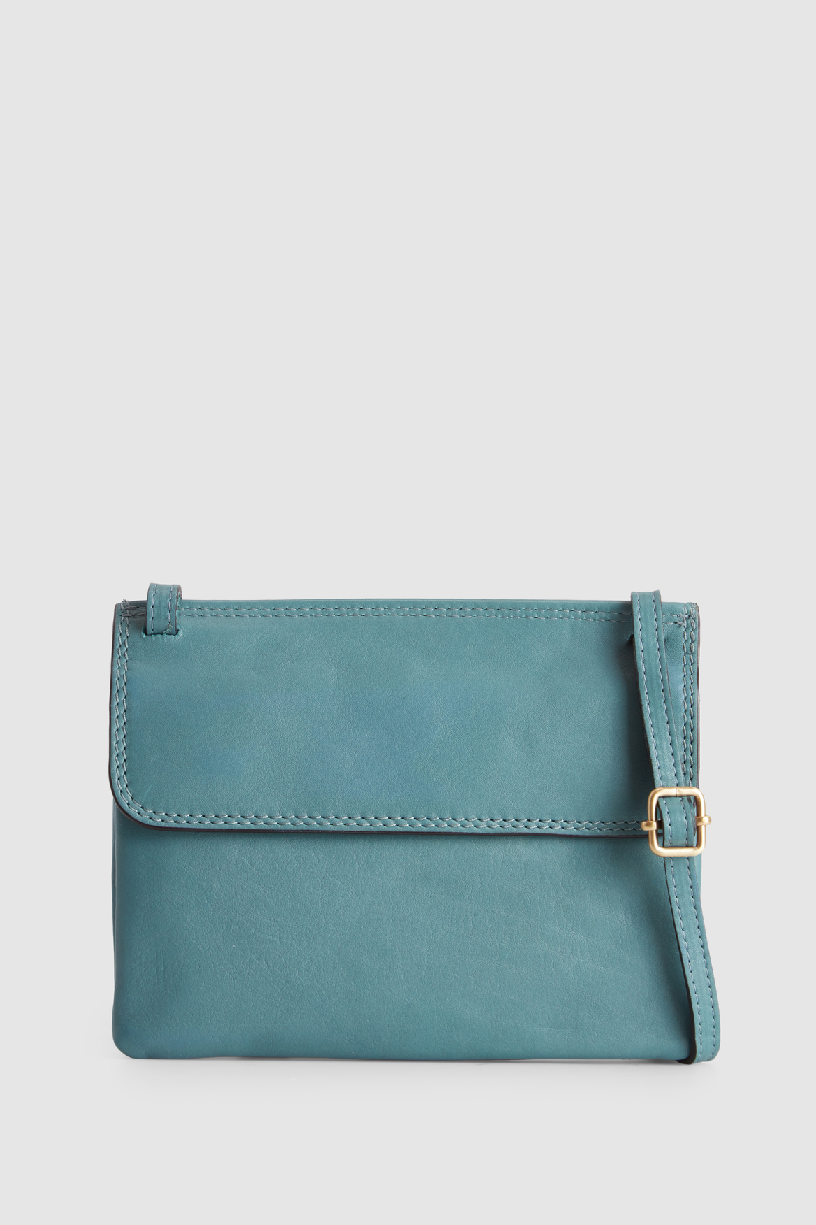 Genuine Maya Leather Double Flap Crossbody Bag for Women - Stylish Shoulder Purse with Adjustable Strap, Perfect for Daily Use, Travel & Shopping