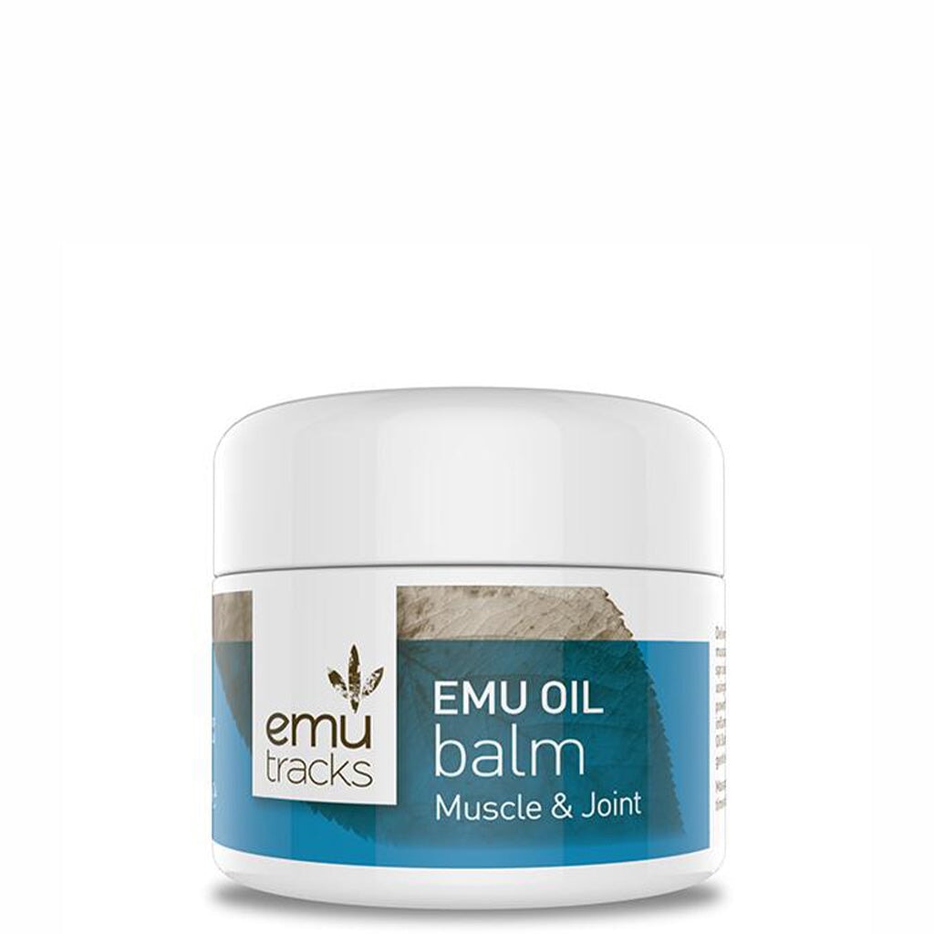 Emu Tracks 100% Pure Emu Oil Balm - Natural Moisturizer for Dry Skin, Joint Pain Relief & Scar Healing | Perfect for Massage Therapy, Eczema Care & Post-Workout Recovery