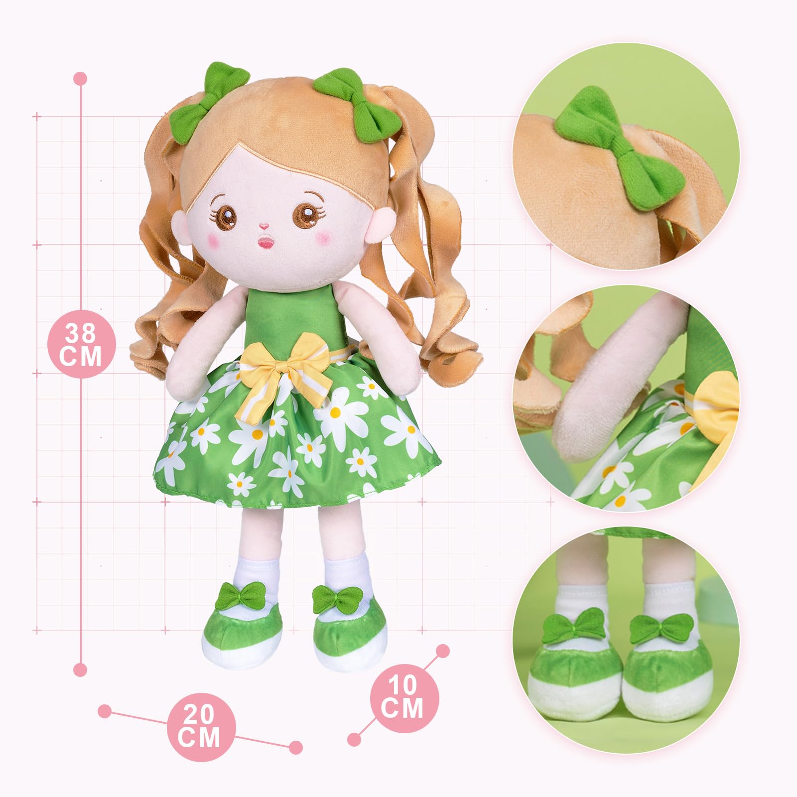 Soft Fabric Doll for Babies 3M+ | 15