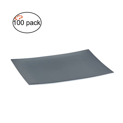 Premium Heavyweight Rectangular Plastic Plates - 7