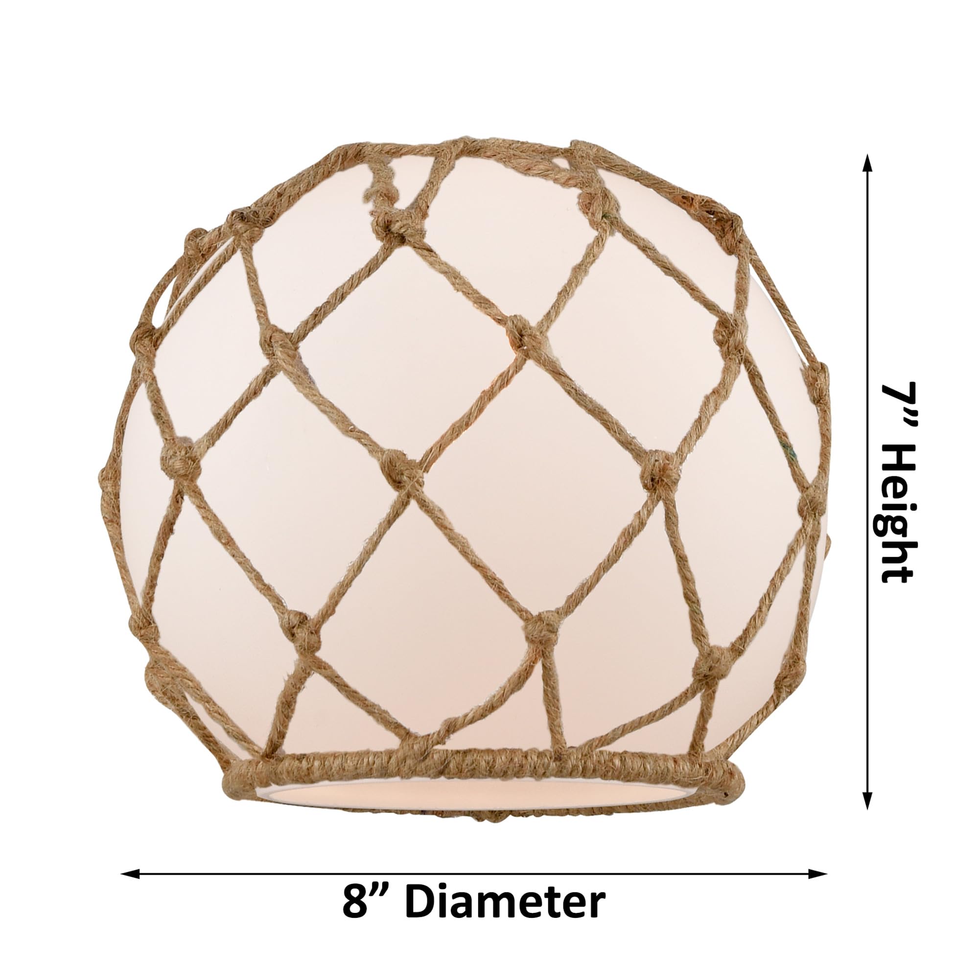 Farmhouse Rope 2-Light Bathroom Vanity Light - Ballston Collection by Innovations Lighting - Rustic Oil Rubbed Bronze Finish - Perfect for Bathroom, Powder Room & Farmhouse Decor
