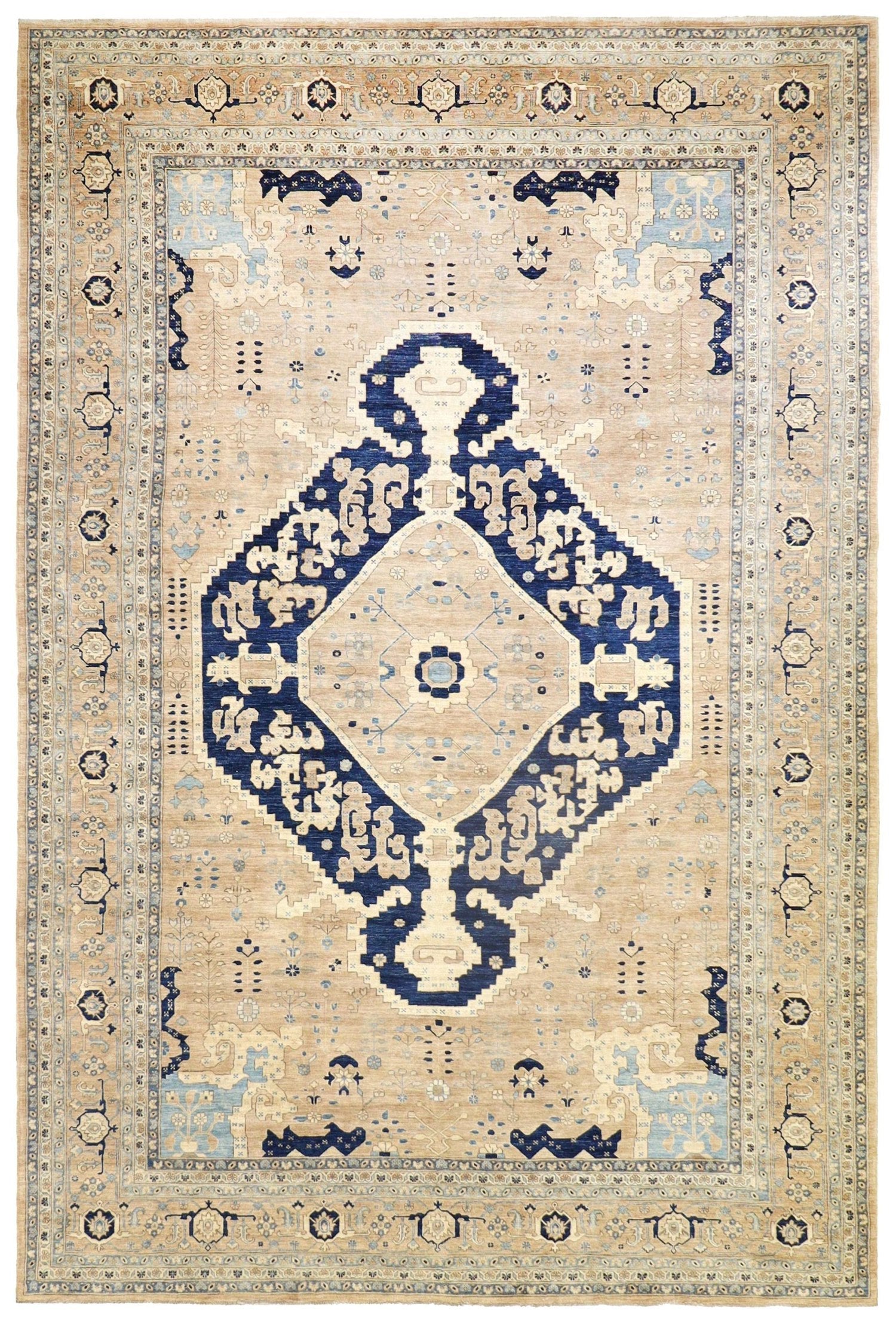 Handwoven Bakshaish Tribal Rug - Authentic Persian Design, J69763 - Perfect for Boho Home Decor, Living Room & Bedroom Accent
