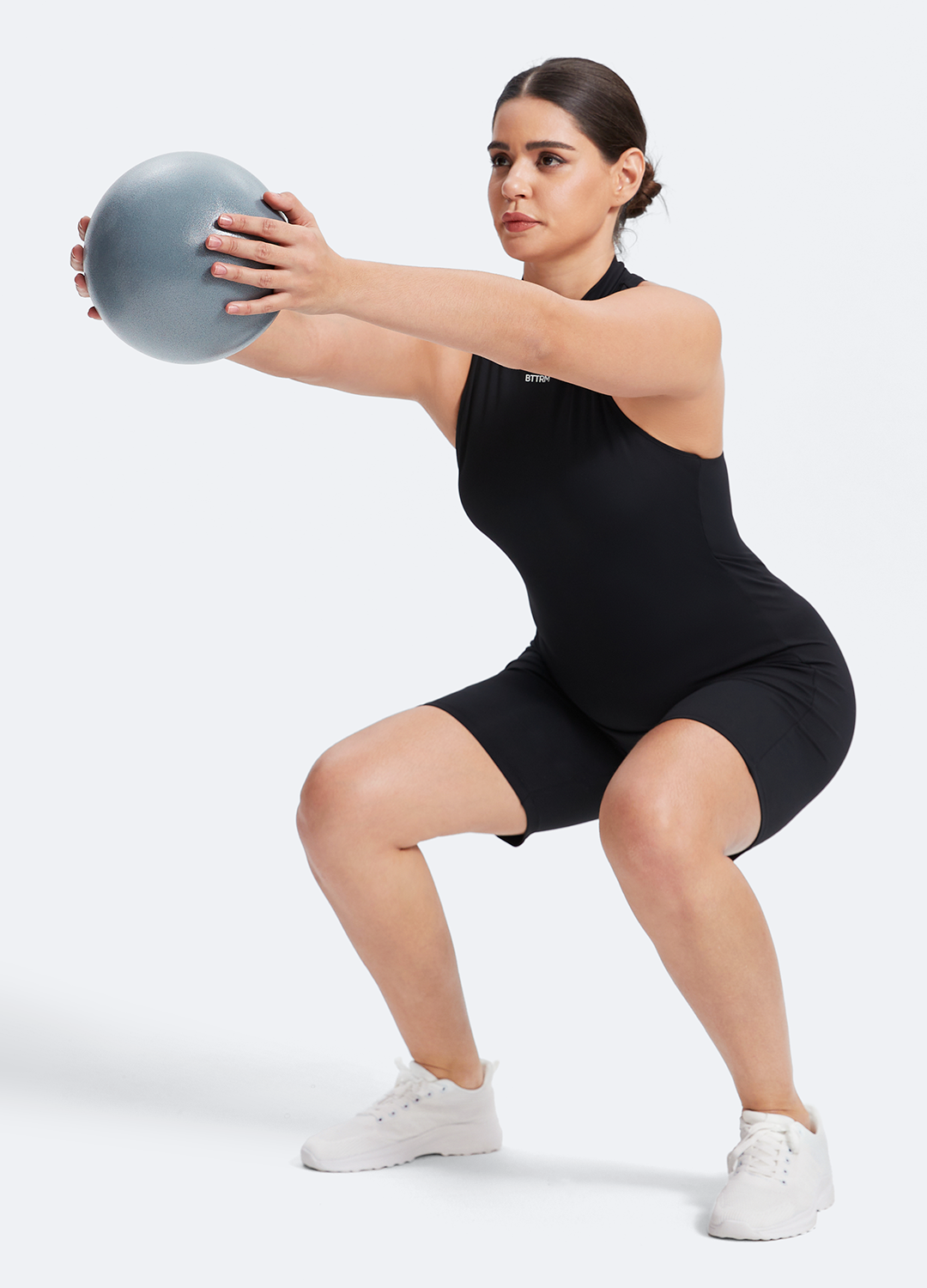 Premium Soft Pilates Ball for Exercise & Yoga - Anti-Burst Stability Ball for Core Workouts, Stretching & Physical Therapy - Ideal for Home Gym, Pilates & Fitness Training