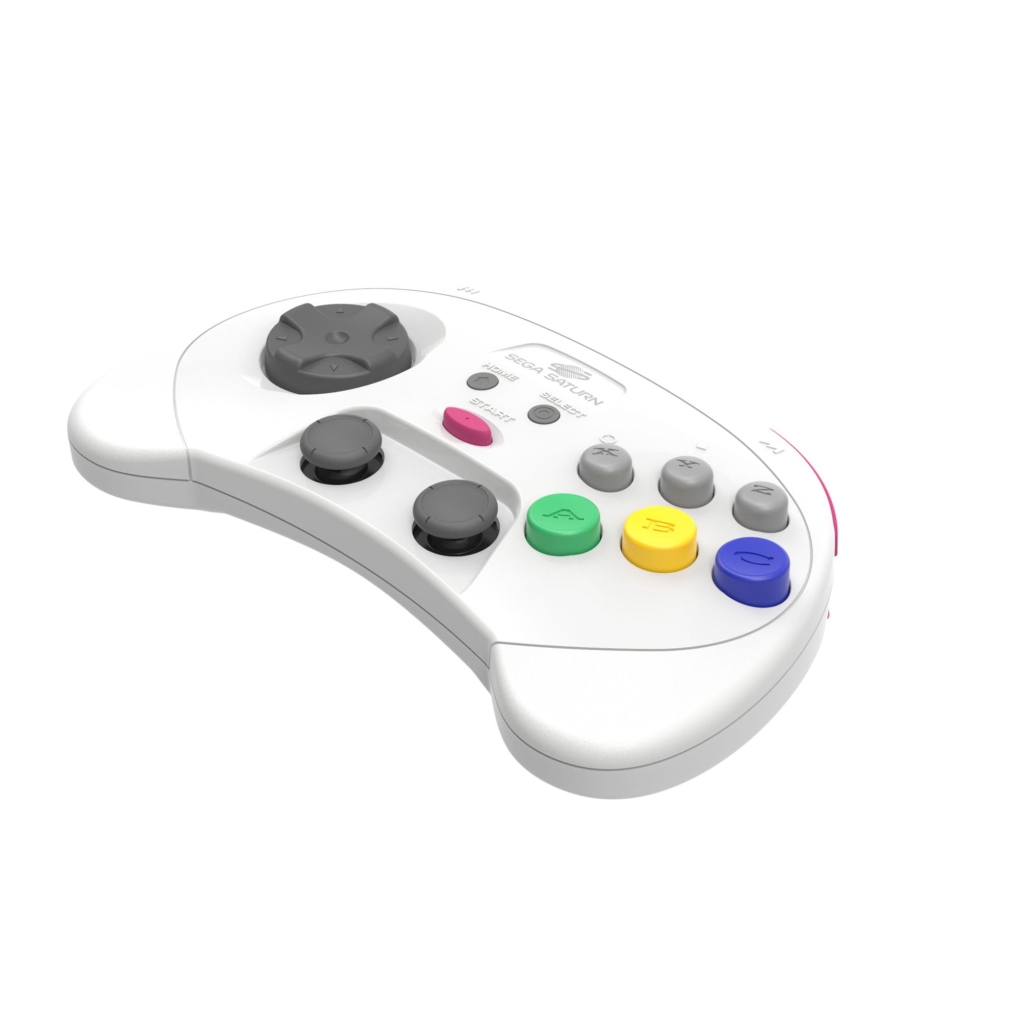 Retro-Bit SEGA Saturn Wireless Controller for Switch, PC, Mac - Gaming & Emulation