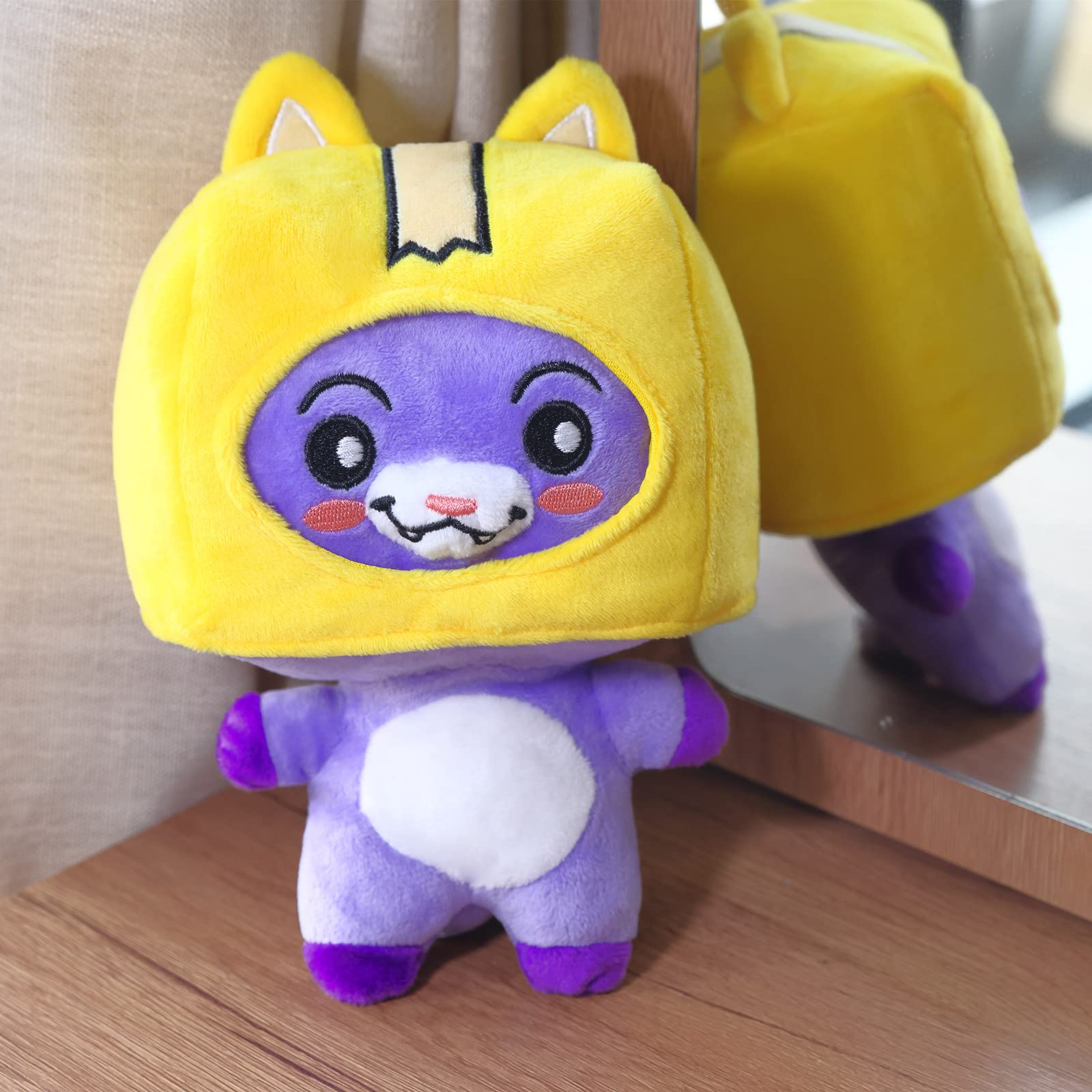 Lanky Foxy Box Plushies - Soft Stuffed Animal Toys for Kids, Fans & Collectors | Cute Plush Dolls for Gifts, Bedroom Decor & Cuddling