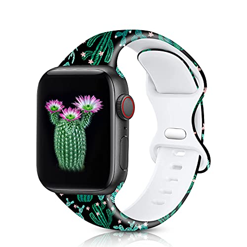Premium Soft Silicone Sport Band Compatible with Apple Watch 38mm 40mm 41mm 42mm 44mm 45mm 49mm - Stylish Replacement Strap for Women, iWatch Series SE 8 7 6 5 4 3 2 1 - Perfect for Gym, Running, Workouts & Everyday Wear