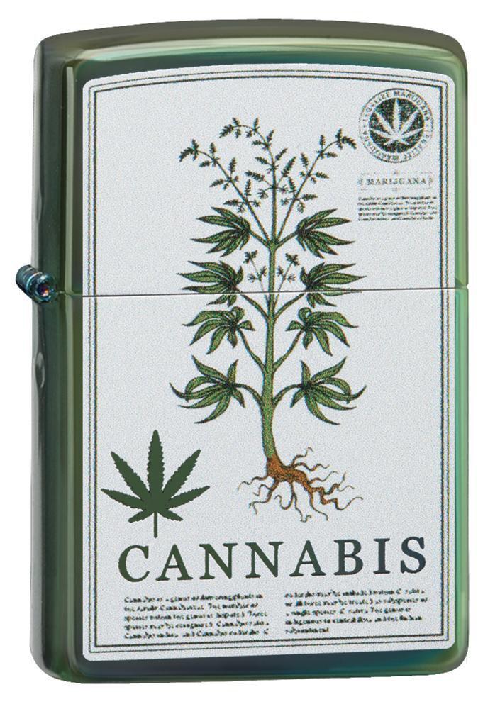 Premium High Polish Green Cannabis Design Glass Pipe - Perfect for Smoking Herbs & Relaxation at Home or Outdoors
