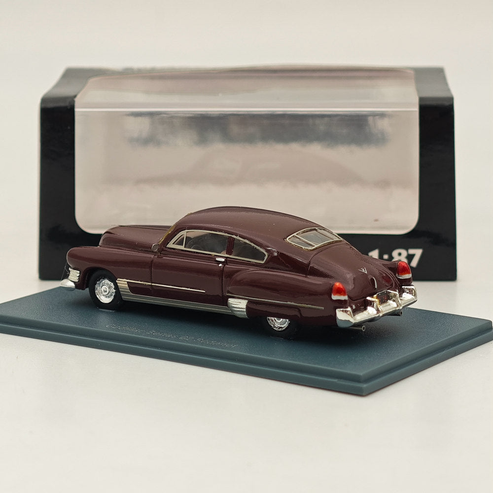1/87 NEO SCALE MODELS Cadillac Series 62 Sedanet Coupe Brown Resin Car - Limited Edition Collectible Model for Display, Gifts & Hobby Enthusiasts