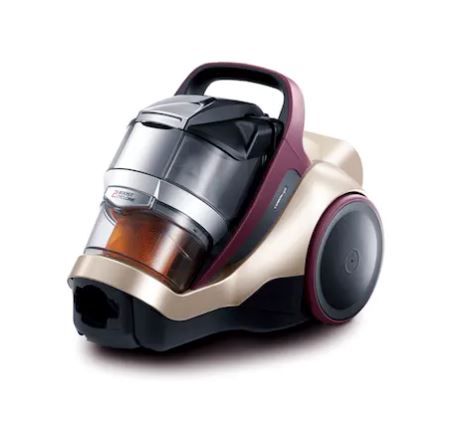 Hitachi CV SA8200RJ Bagless Vacuum Cleaner - Powerful 12 Amp Motor, Lightweight & Compact for Easy Cleaning - Perfect for Carpets, Hard Floors & Pet Hair Removal