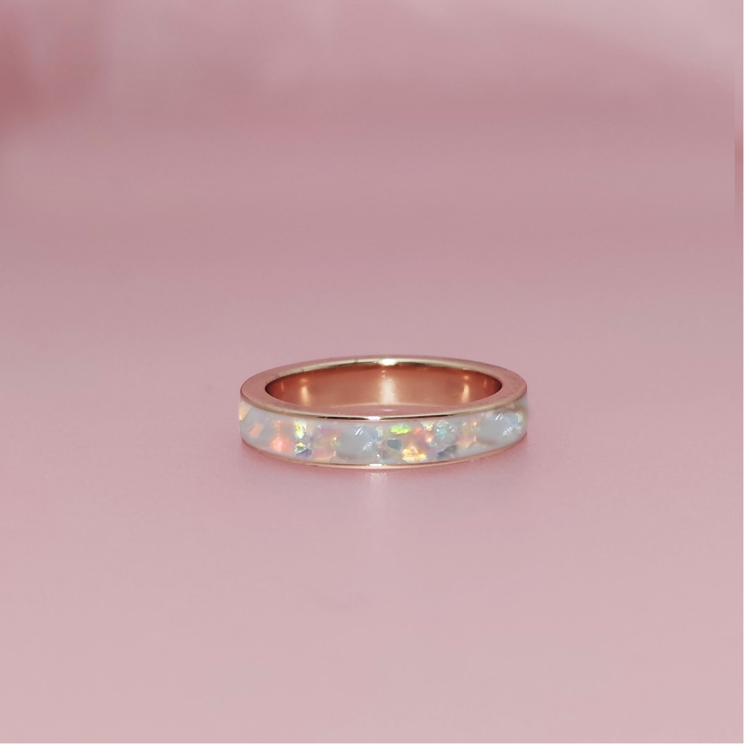 Eternal Bond: 4mm Solid Gold Men's Channel Ashes Ring for Wedding, Anniversary & Special Occasions