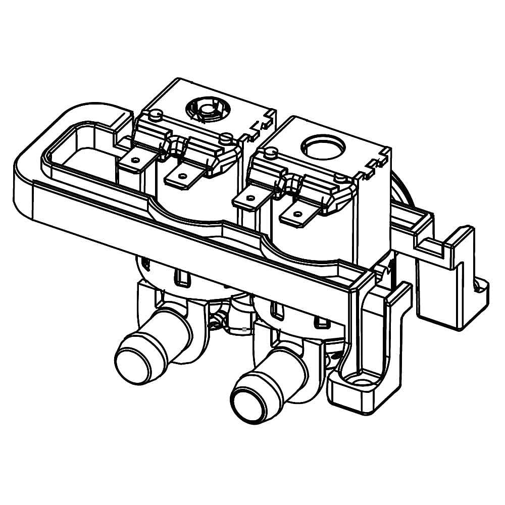 Genuine Samsung DC62-00311Q Washer Water Inlet Valve OEM Replacement Part - Perfect for Samsung Washing Machine Repairs & Maintenance