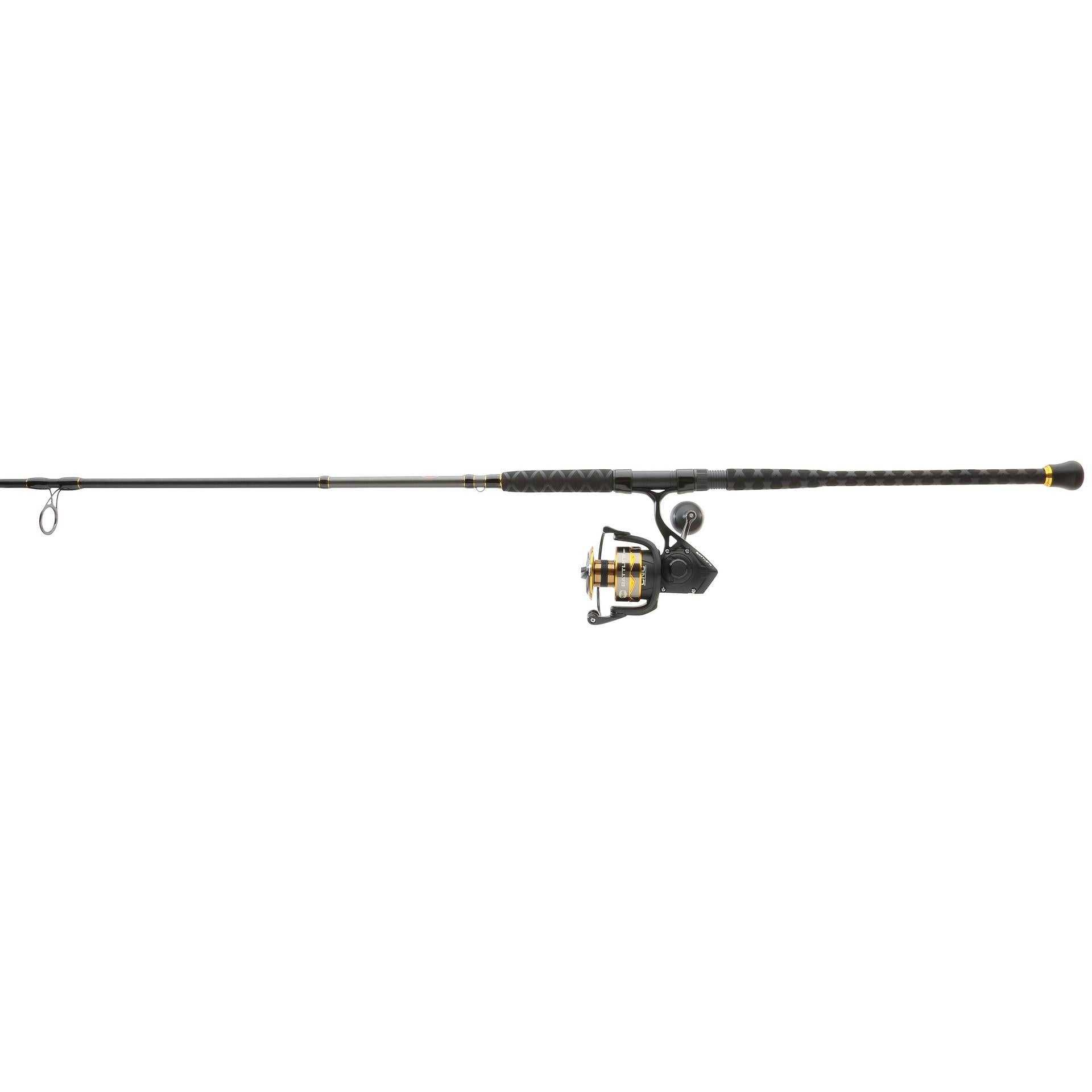 Battle IV Spinning Rod and Reel Combo - Premium Fishing Gear for Freshwater & Saltwater Anglers - Perfect for Bass, Trout, and Inshore Fishing Adventures
