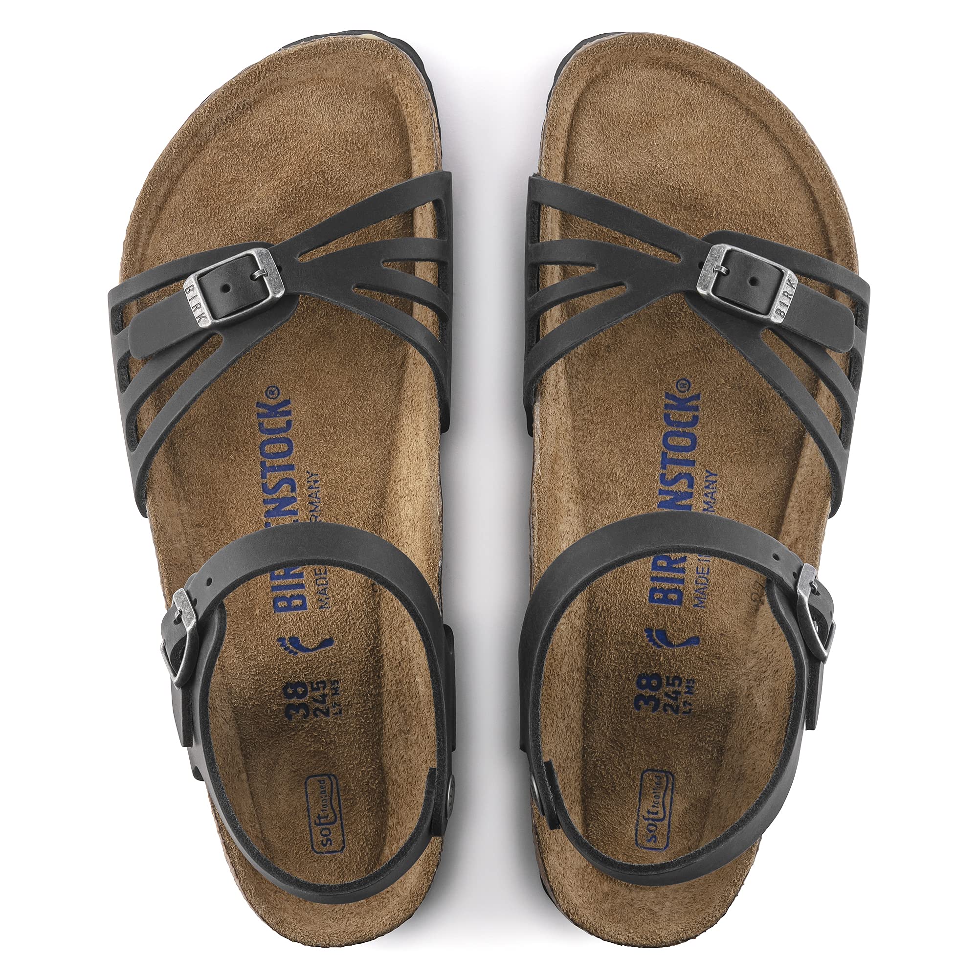 Birkenstock Women's Slingback Sandals - Comfortable Cork Footbed Slides for Casual Wear, Summer Outfits & Beach Vacations