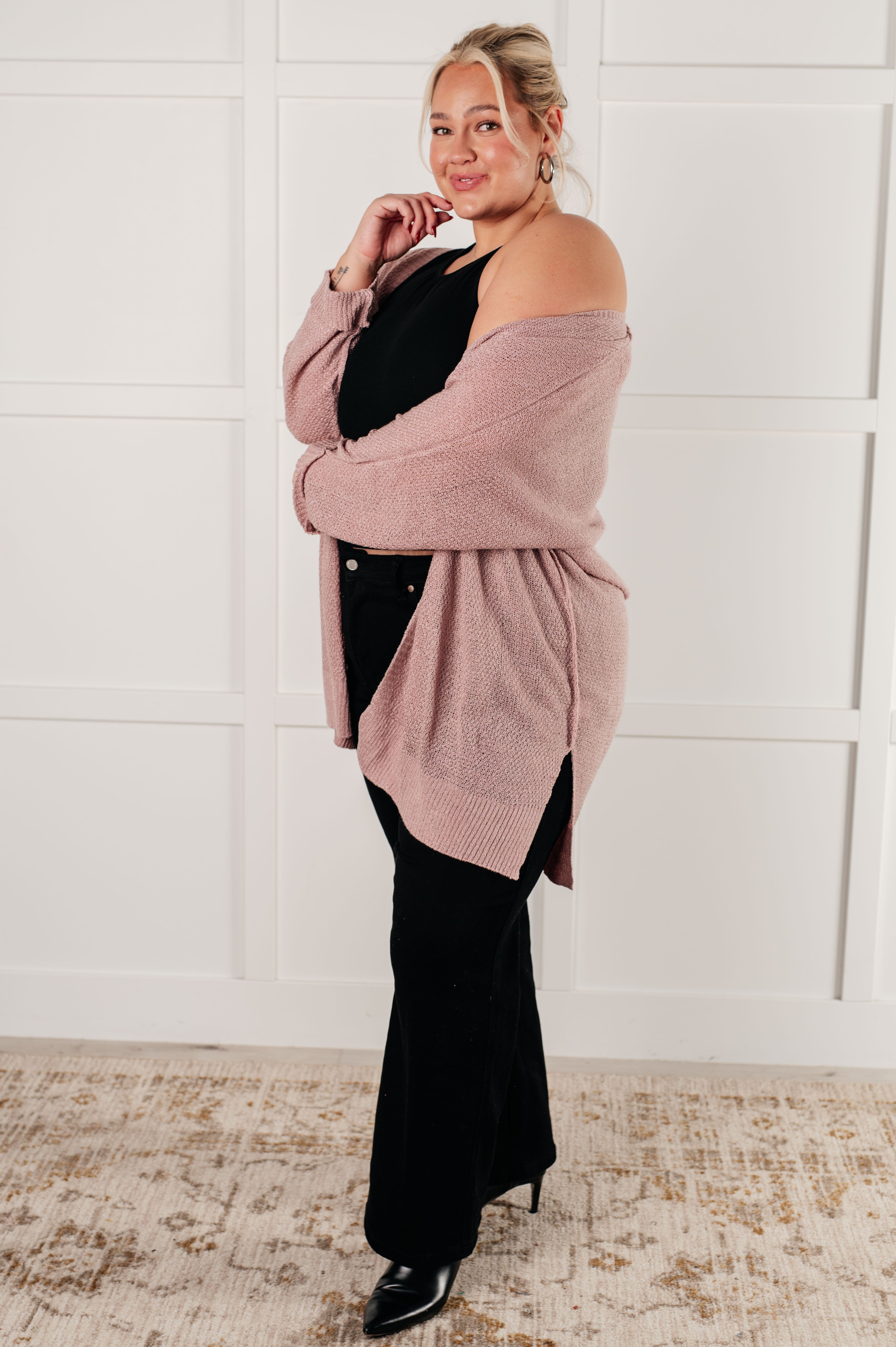 Never Enough Cardigan - Cozy Oversized Knit Sweater for Women | Perfect for Fall, Winter & Layering | Casual, Office & Travel Outfits