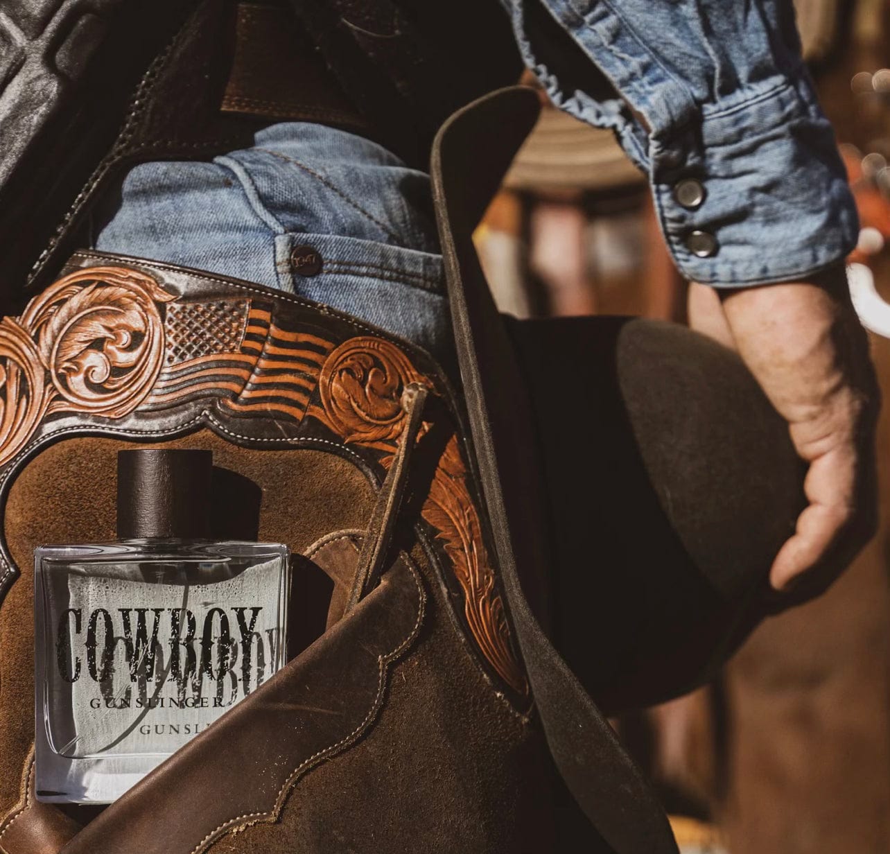 Best Cowboy Gunslinger Men's Cologne for Men - Western Style Fragrance for Daily Wear & Special Occasions
