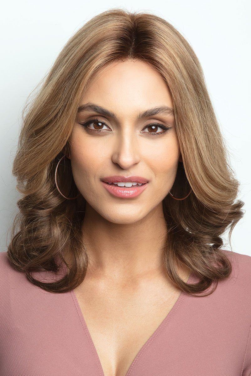 Fair Fashion Wigs Megan S (#3104) Petite Human Hair Wigs for Women - Natural Look for Daily Wear, Cosplay & Special Occasions