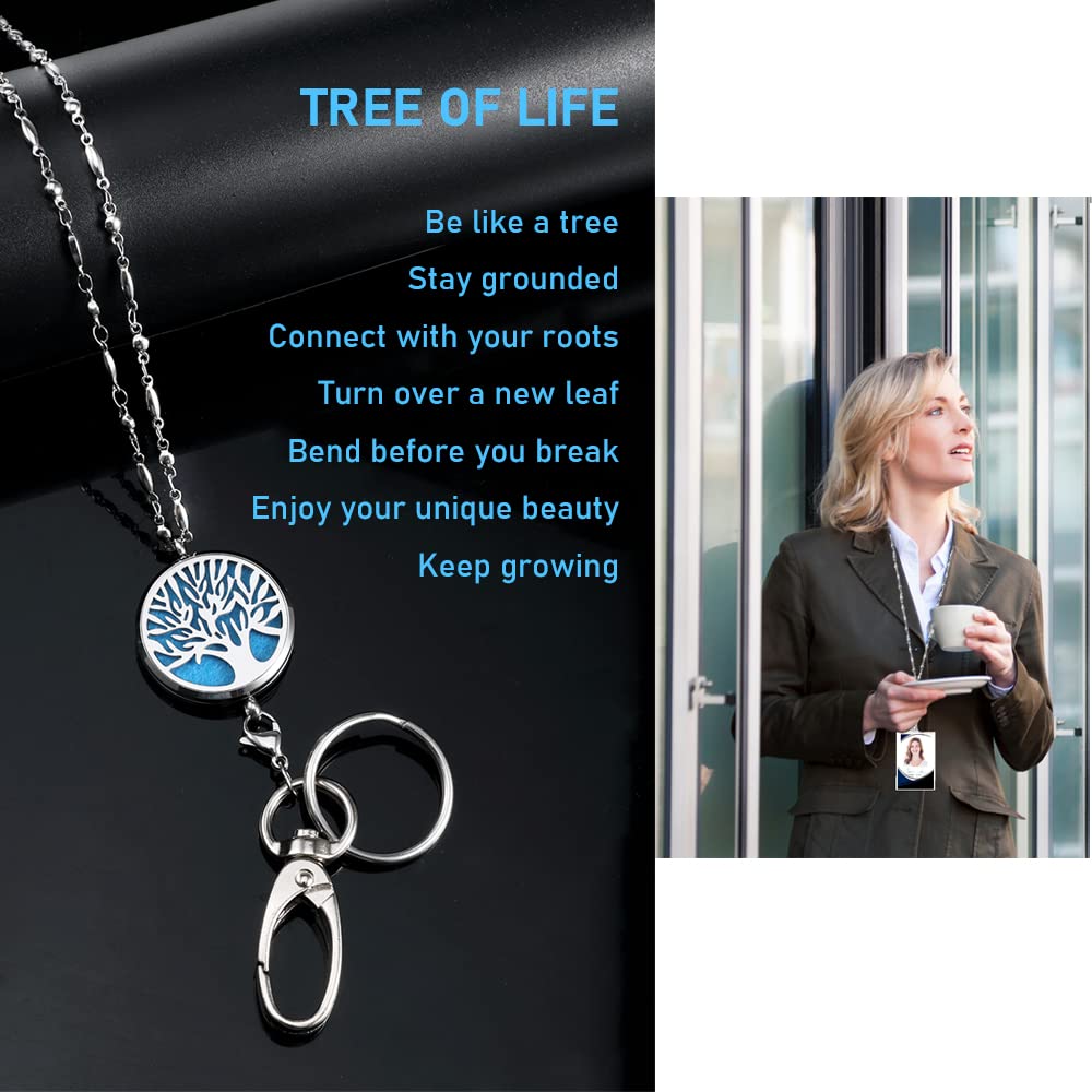 Teacher Lanyard for ID Badges - Cute Keychain Holder for Nurses & Graduation Gifts