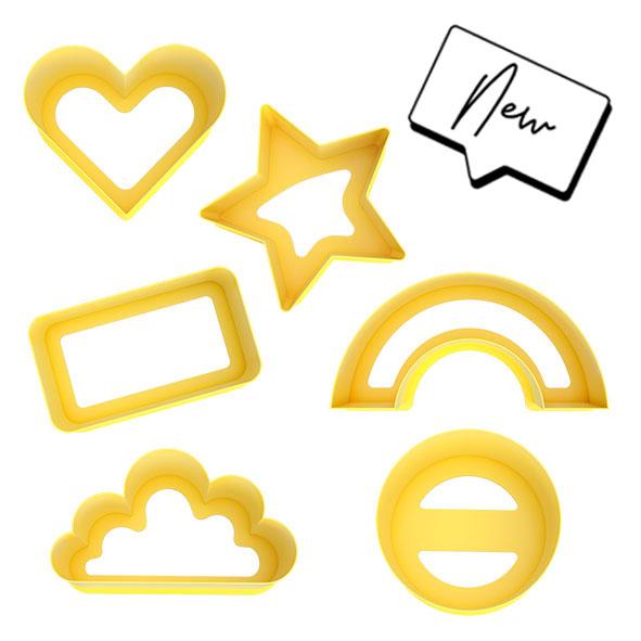 Lunch Punch Sandwich Cutter Set - Fun Shaped Mini Bites for Kids' School Lunch & Party Snacks | BPA-Free Plastic Food Cutters for Sandwiches, Fruits & Cheese