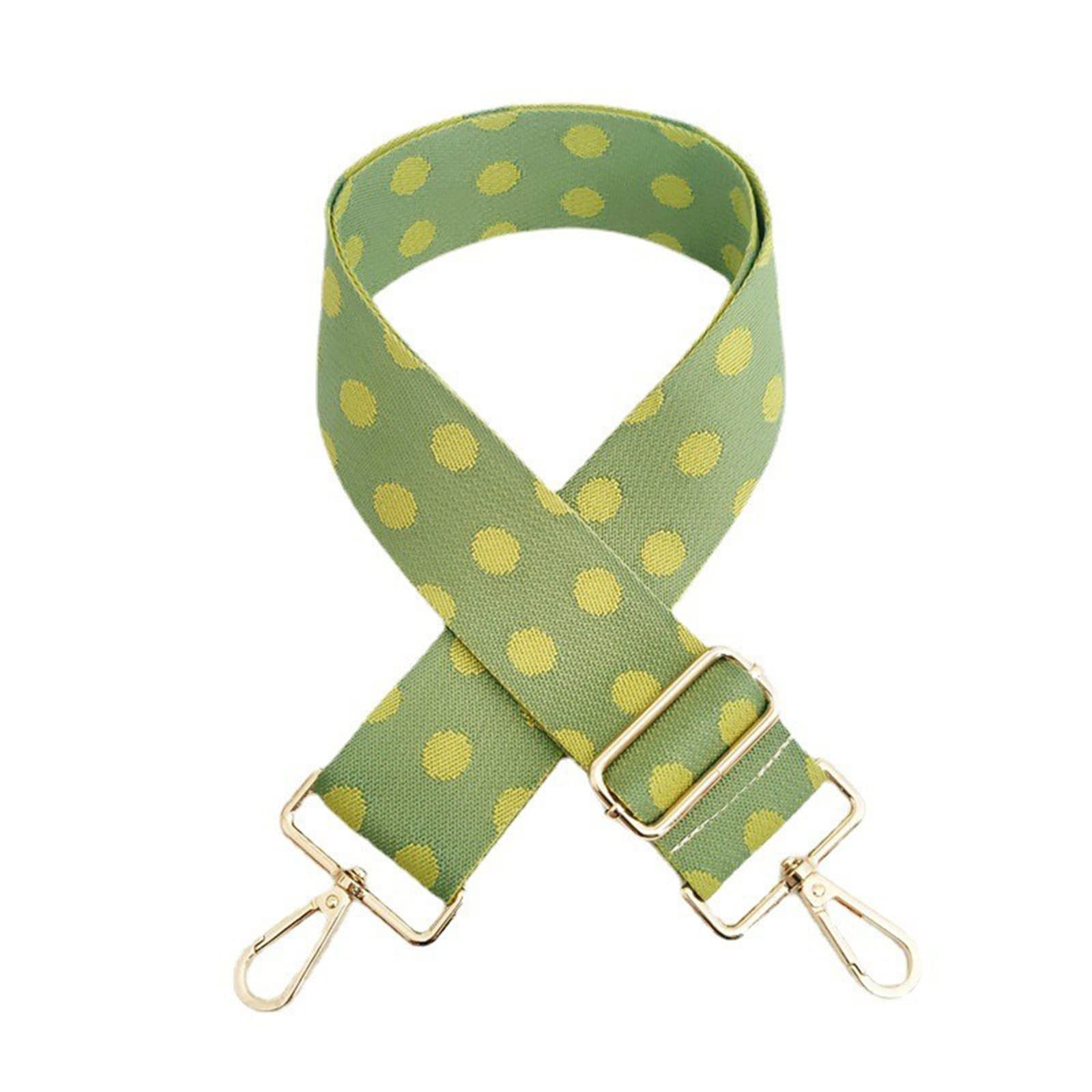 Adjustable Wide Crossbody Handbag Strap Replacement - Polka Dot Purse Bag Extender for Women | Perfect for Everyday Use, Travel & Shopping