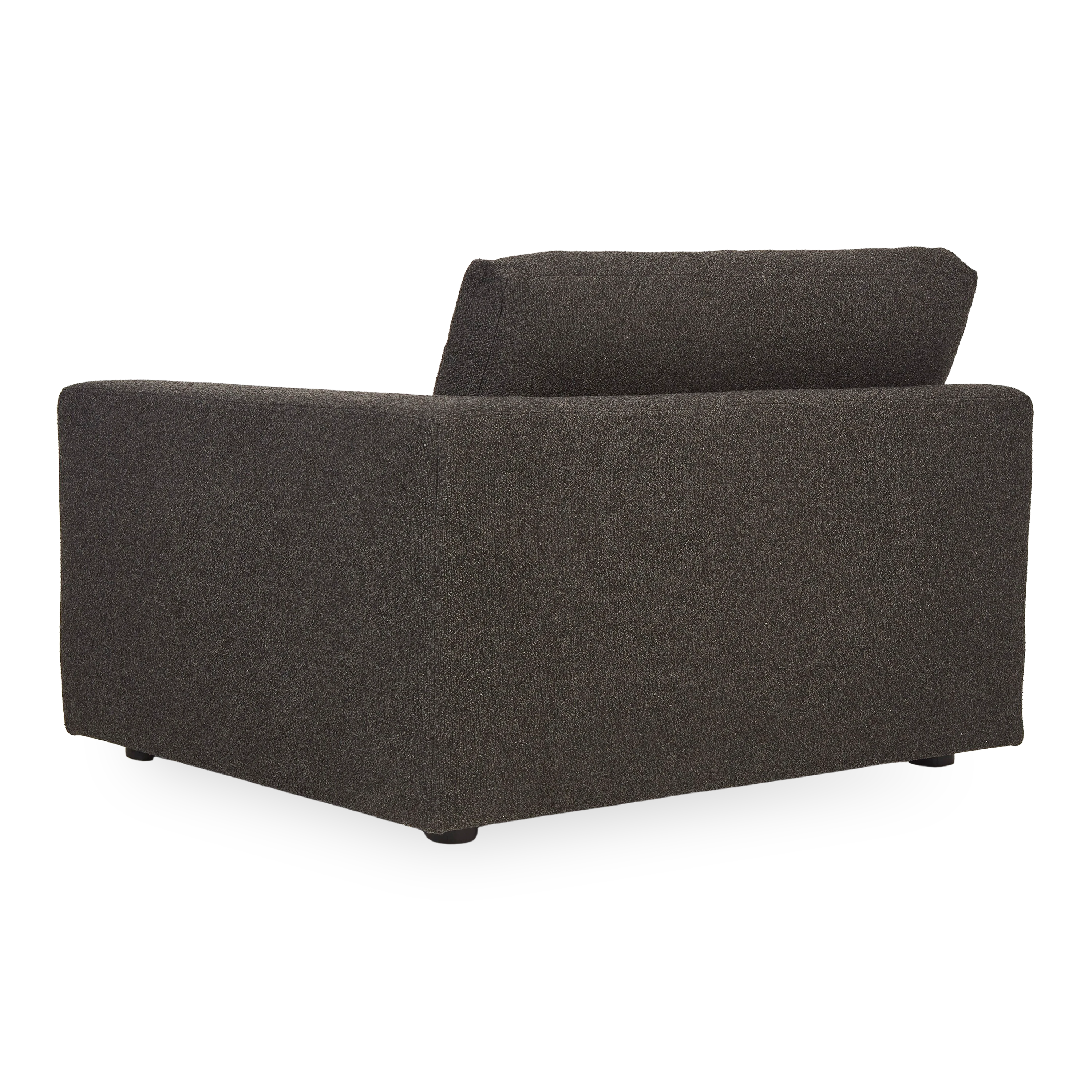 Baja Modular Sectional Sofa - Modern L-Shaped Couch with Reversible Chaise, Soft Fabric Upholstery for Living Room, Family Room & Home Theater