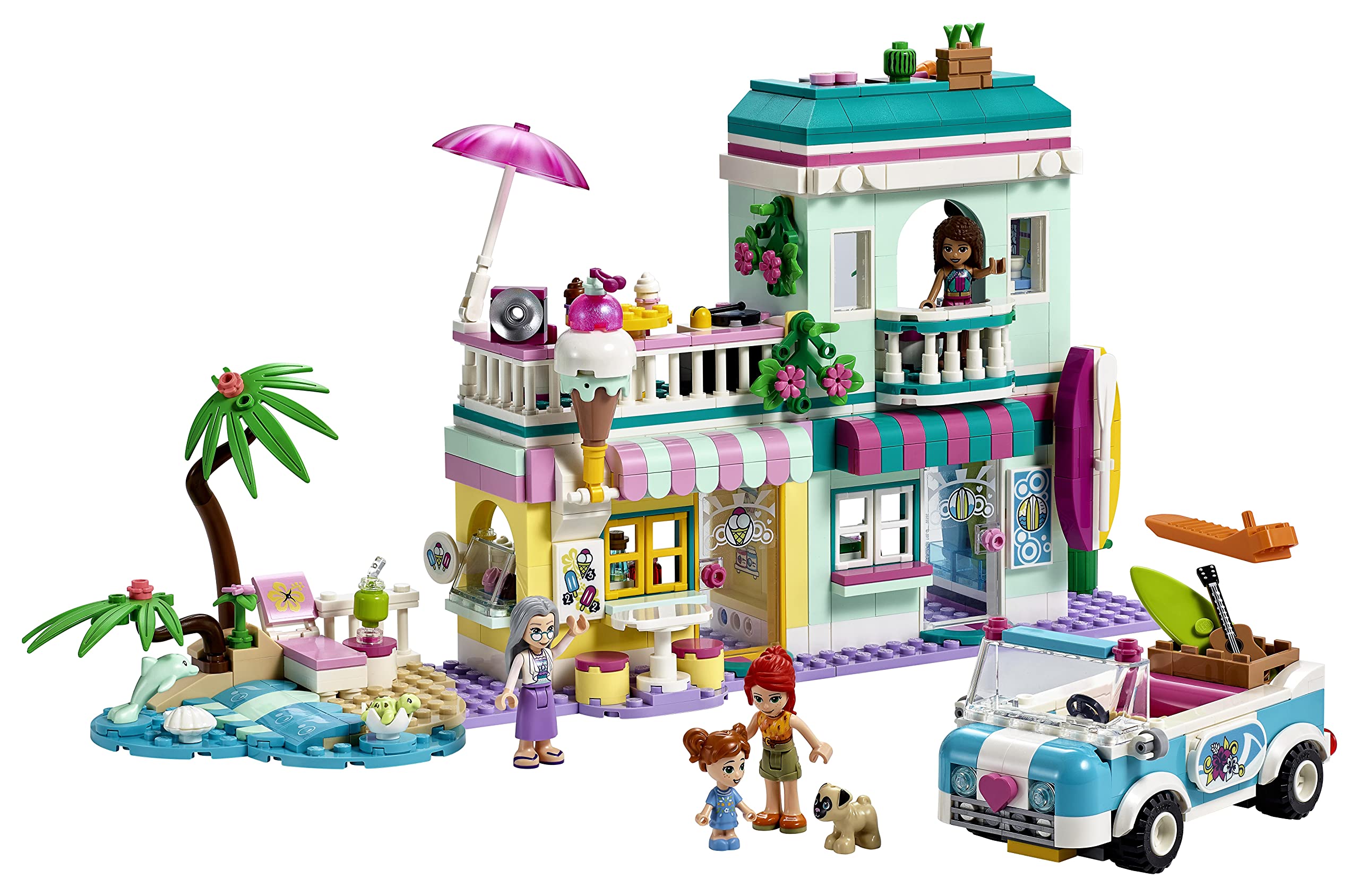 LEGO Friends Heartlake City Pizzeria Building Toy Set 41693 - Creative Play for Kids, Perfect for Birthday Gifts & Pretend Restaurant Games