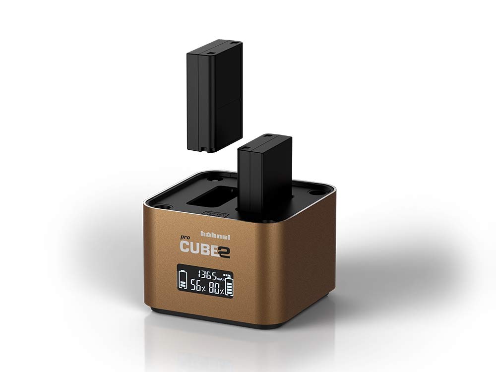 Hahnel PROCUBE2 Professional Battery Charger for Olympus Cameras - Fast Charging for Travel & Photography Enthusiasts